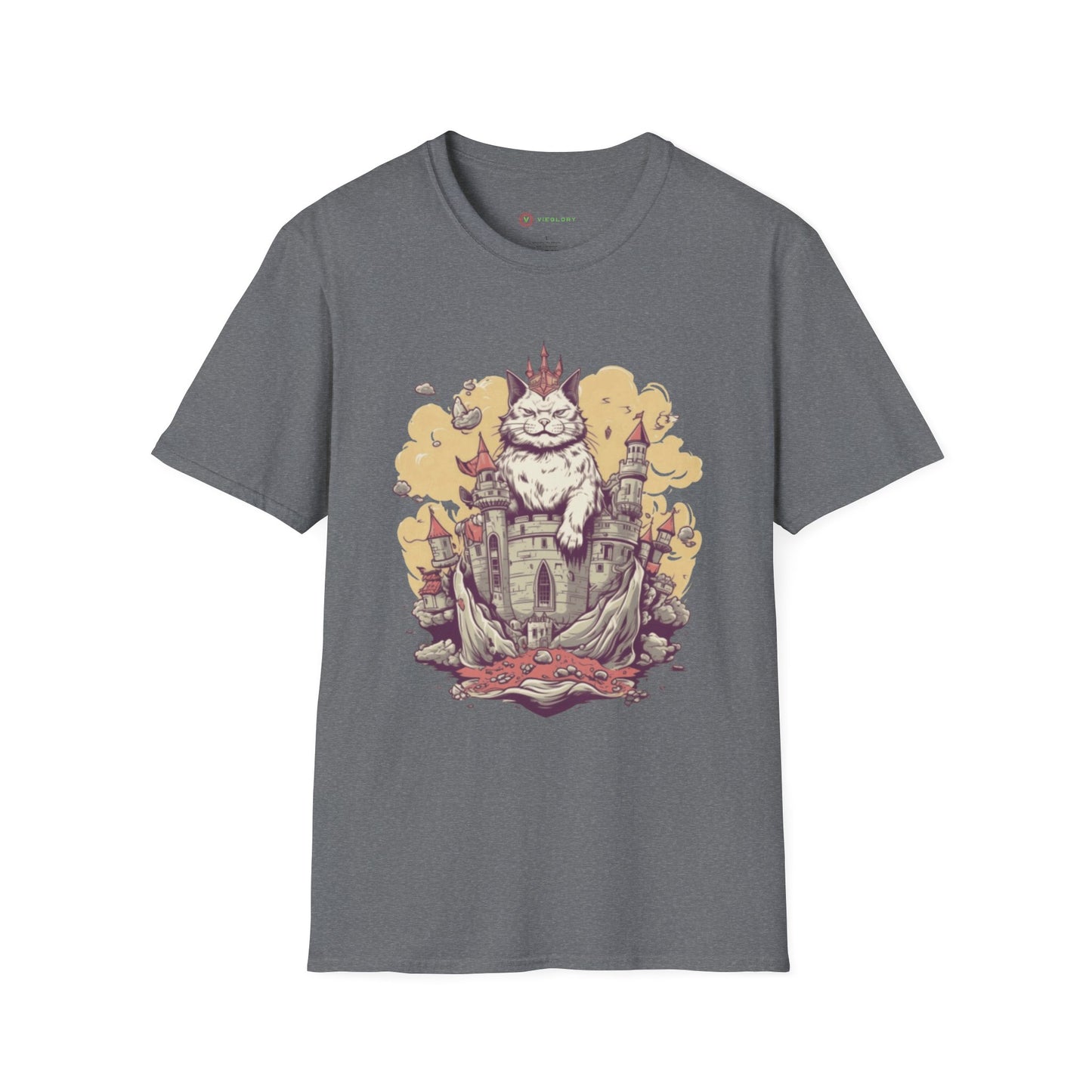 π Cat King T-Shirt | Rule Your Wardrobe in Purr-fect Comfort