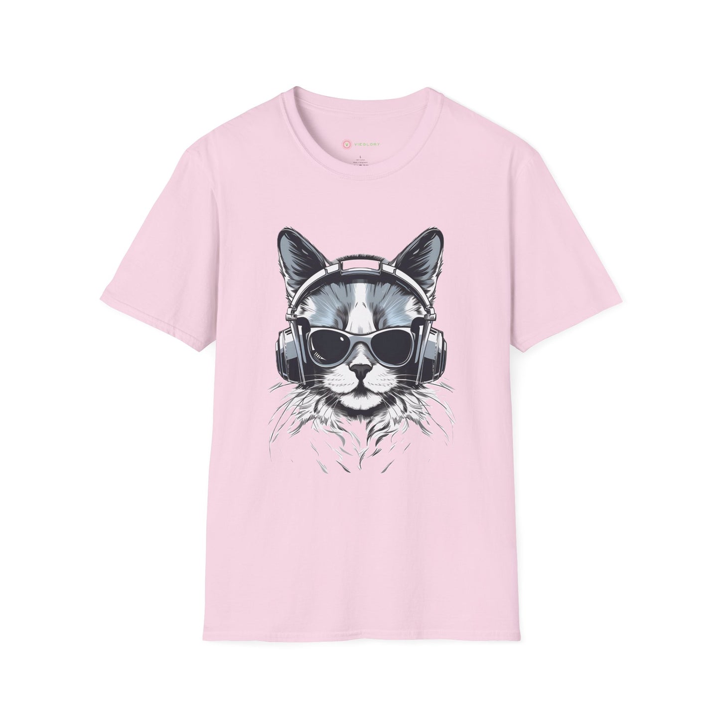 DJ Cat Groove T-Shirt – Hip-Hop Vibes, Streetwear Style