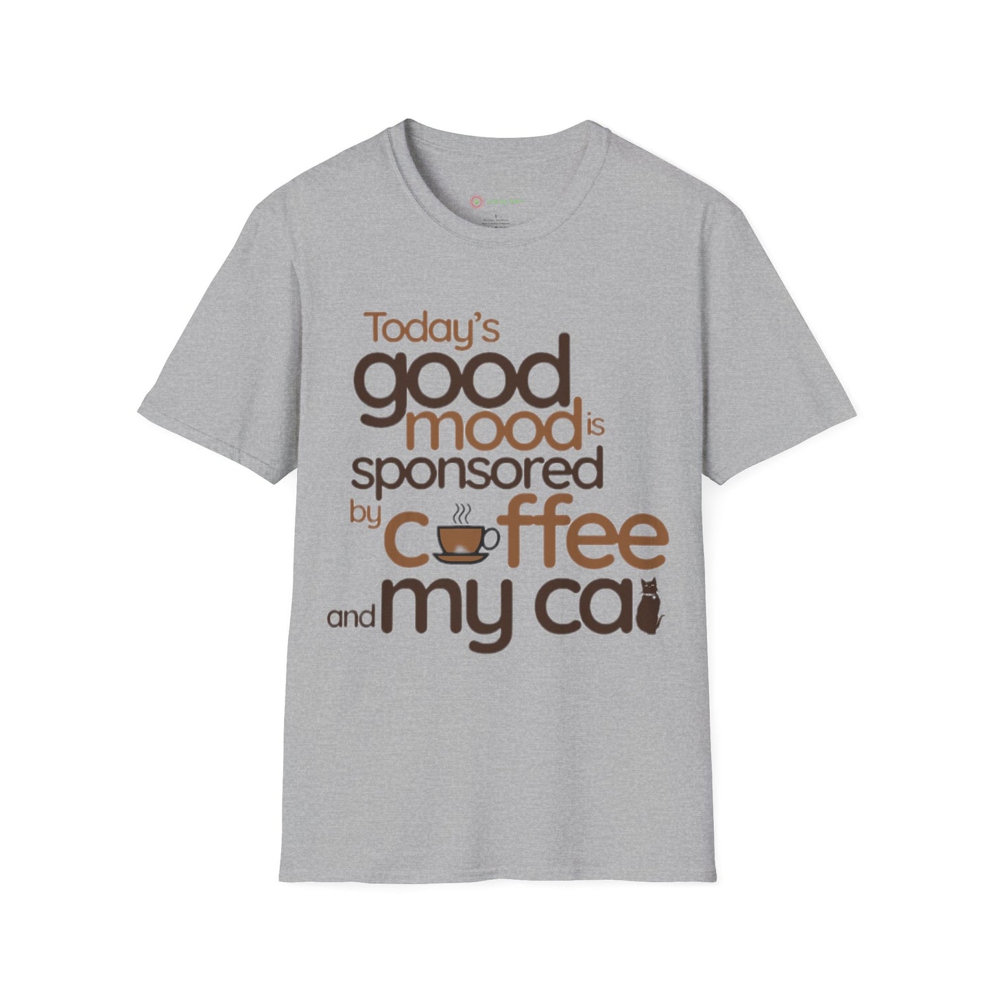 Coffee & Cats Kind of Day – Funny Cat Lover T-Shirt for Caffeine Addicts