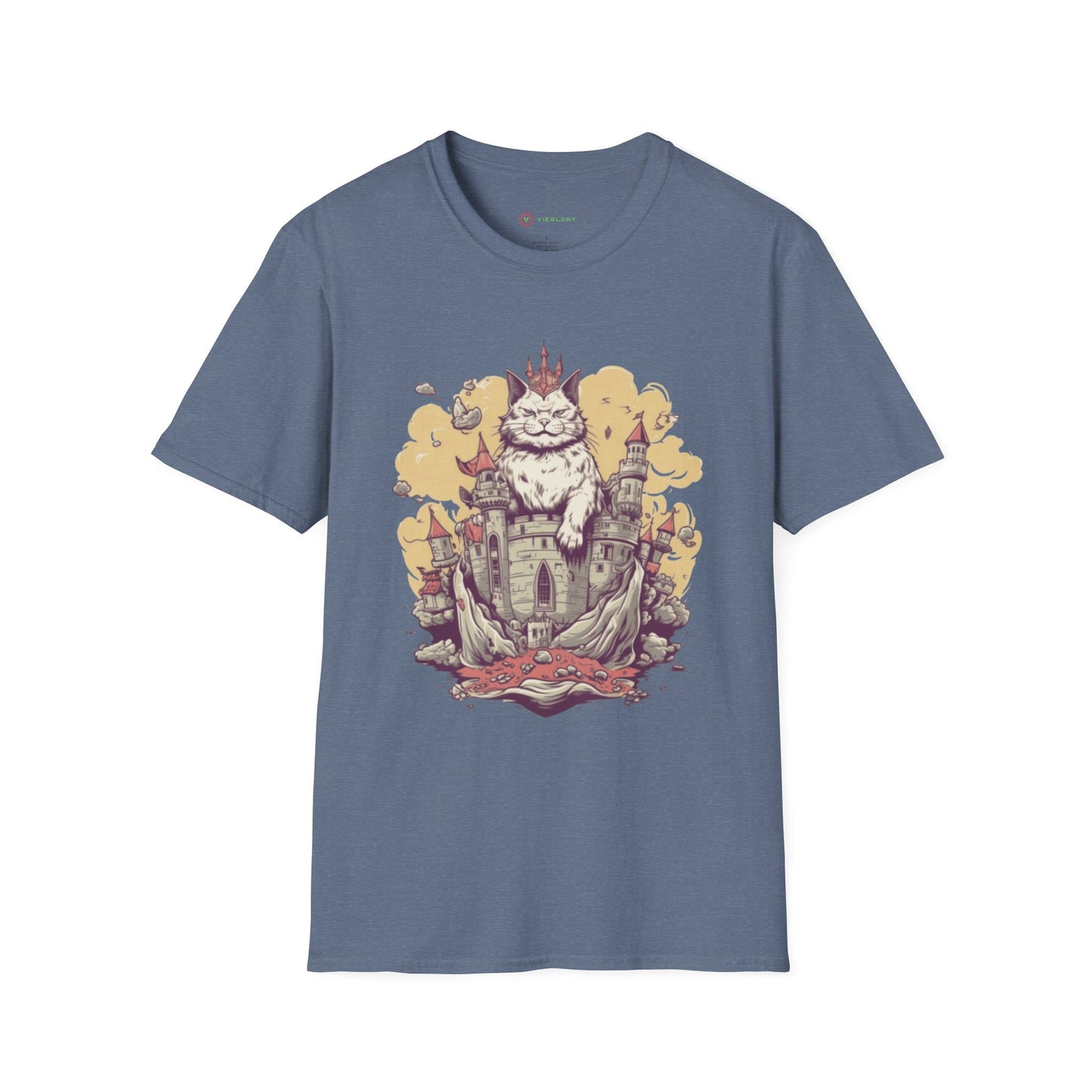 π Cat King T-Shirt | Rule Your Wardrobe in Purr-fect Comfort