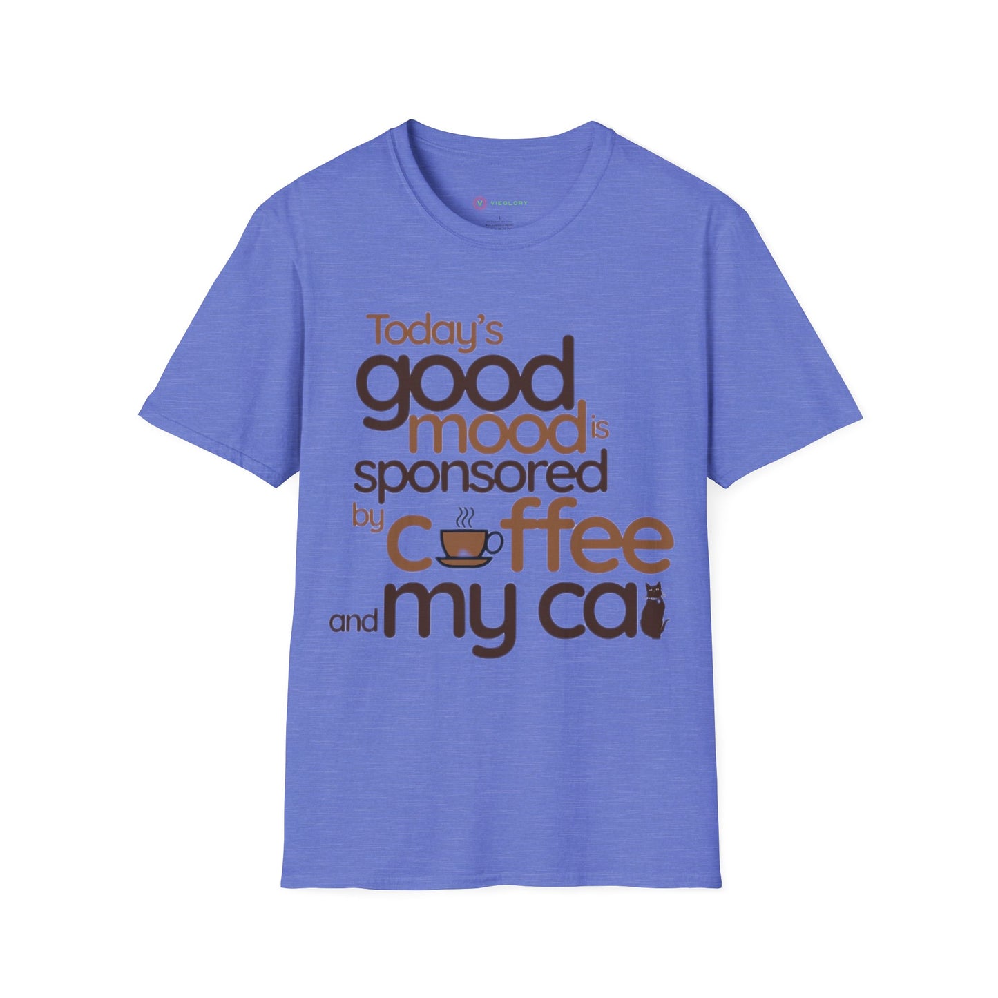 Coffee & Cats Kind of Day – Funny Cat Lover T-Shirt for Caffeine Addicts