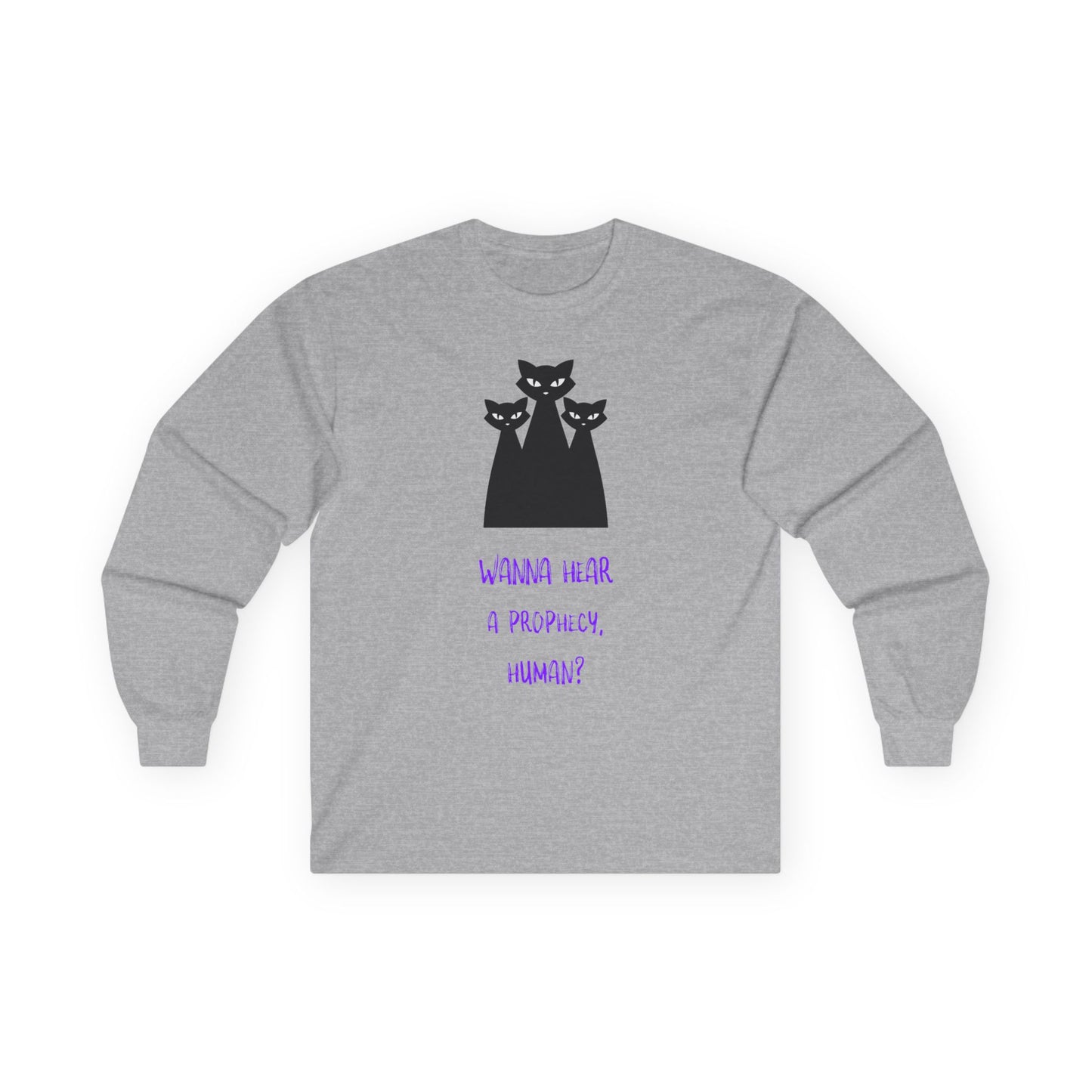 Cat Prophecy Long Sleeve Tee