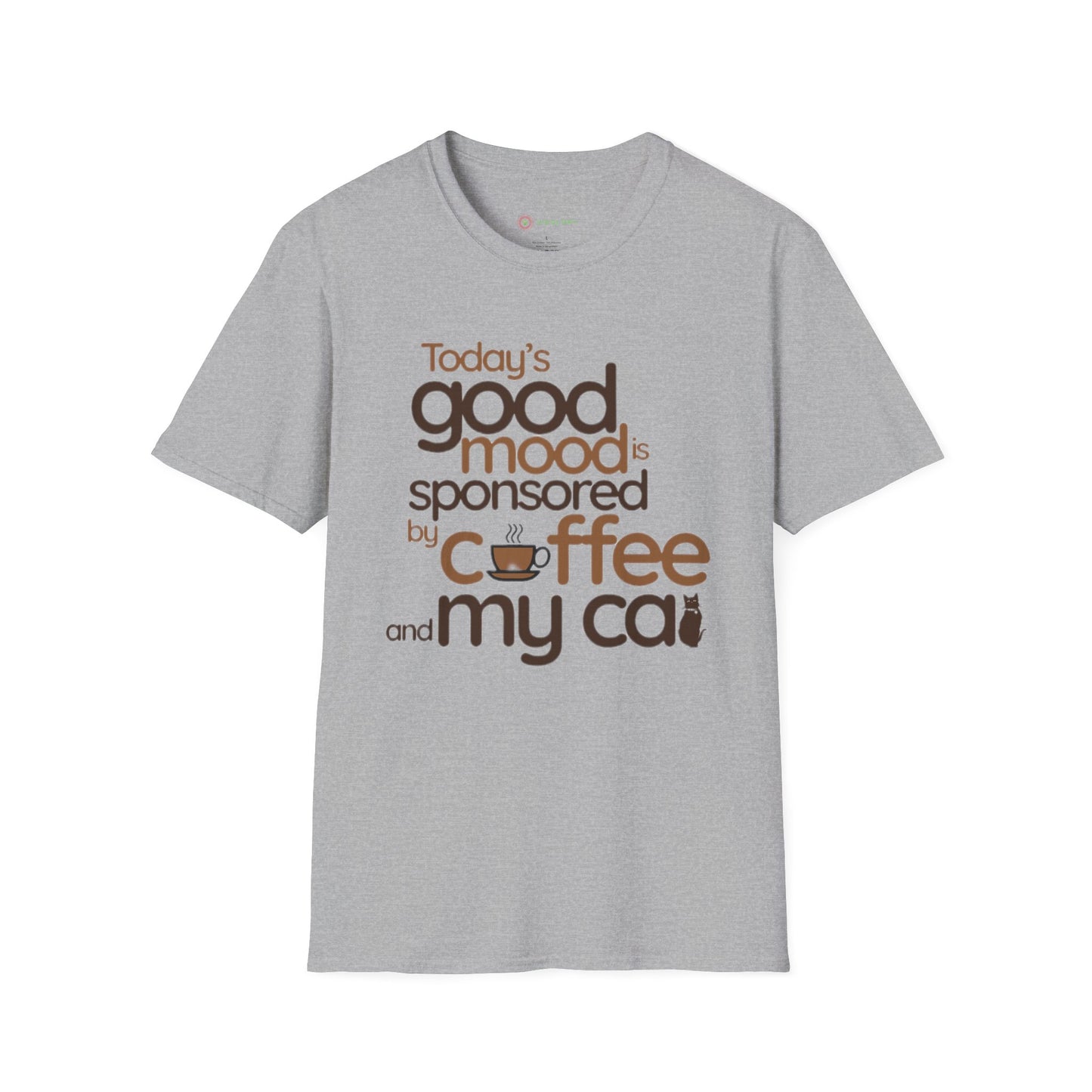 Coffee & Cats Kind of Day β Funny Cat Lover T-Shirt for Caffeine Addicts