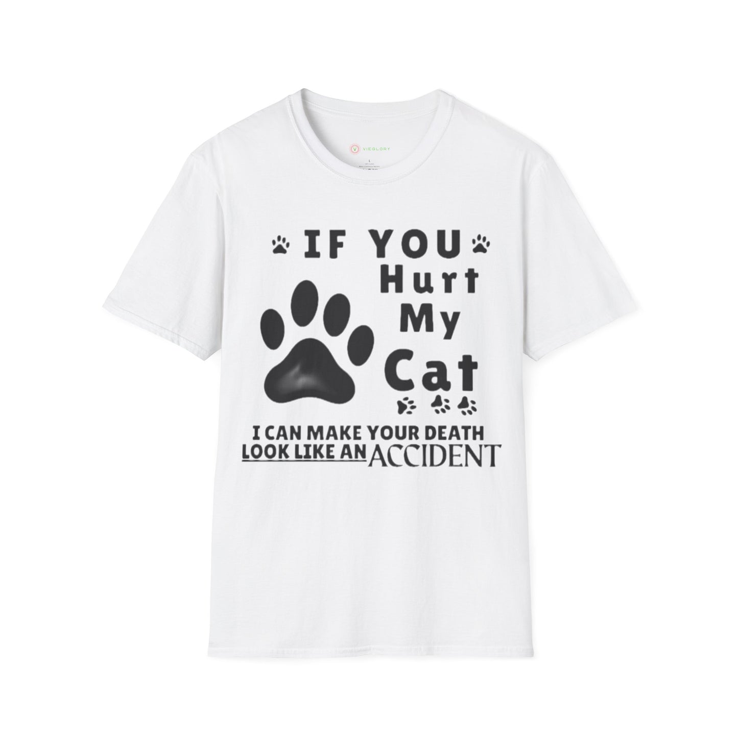 “If You Hurt My Cat” Funny Cat Lover Tee | Hilarious Threat Shirt for Fierce Pet Parents