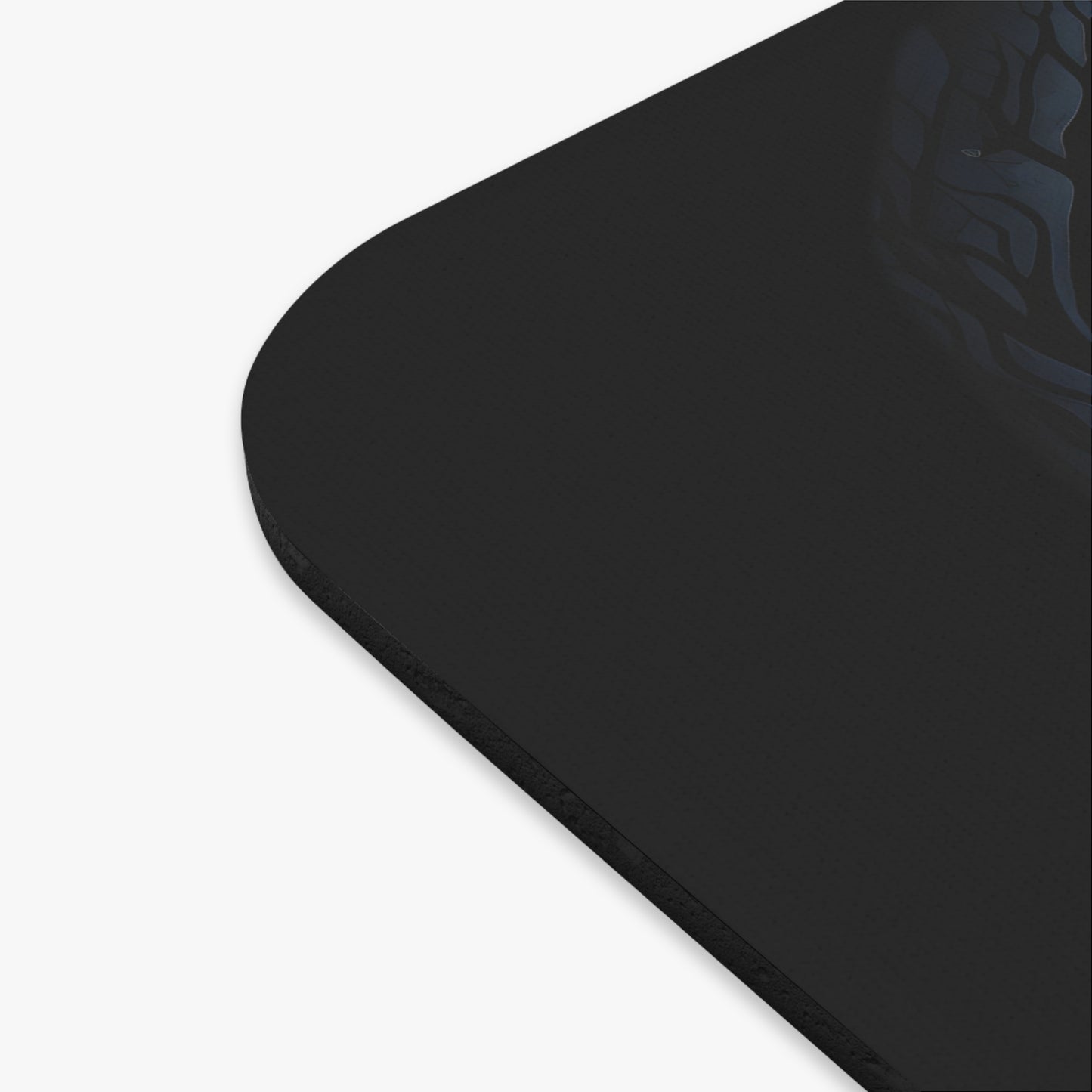 Gothic Hooded Figure & Cat Mousepad | Dark Art