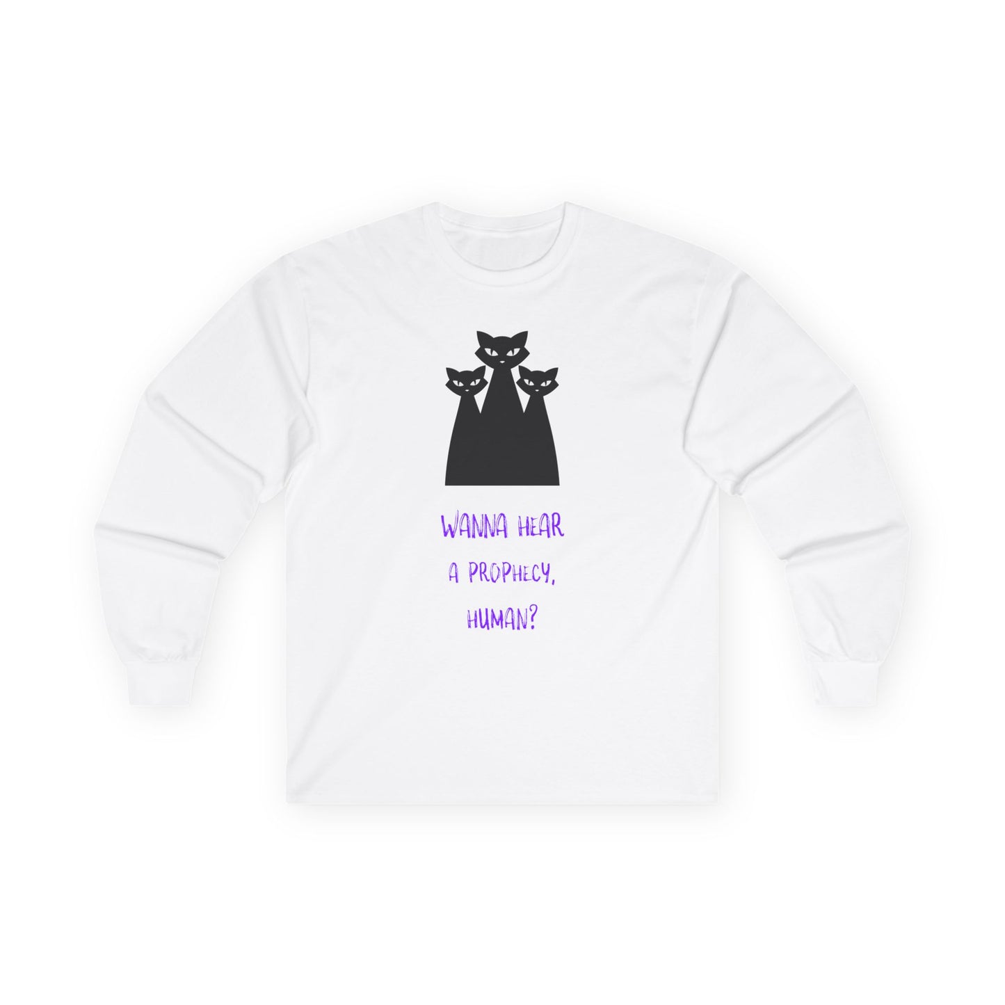 Cat Prophecy Long Sleeve Tee