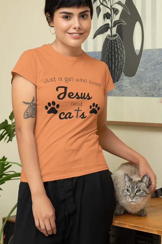 Jesus & Cats Christian Cat Lover Tee | Unique Faith & Feline Gift