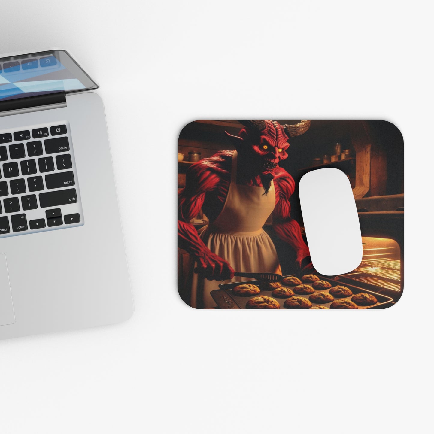 Demonic Baker Mouse Pad