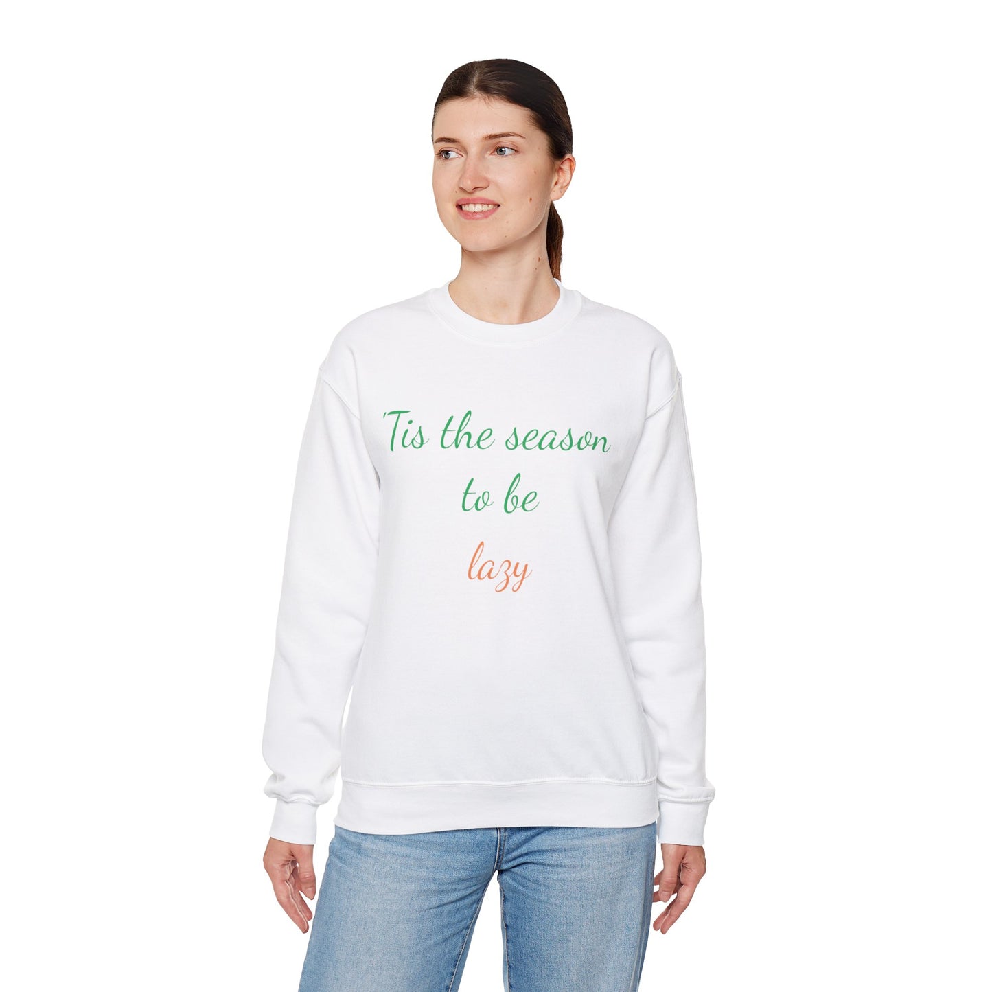 Holiday Lazy Season Unisex Crewneck Sweatshirt