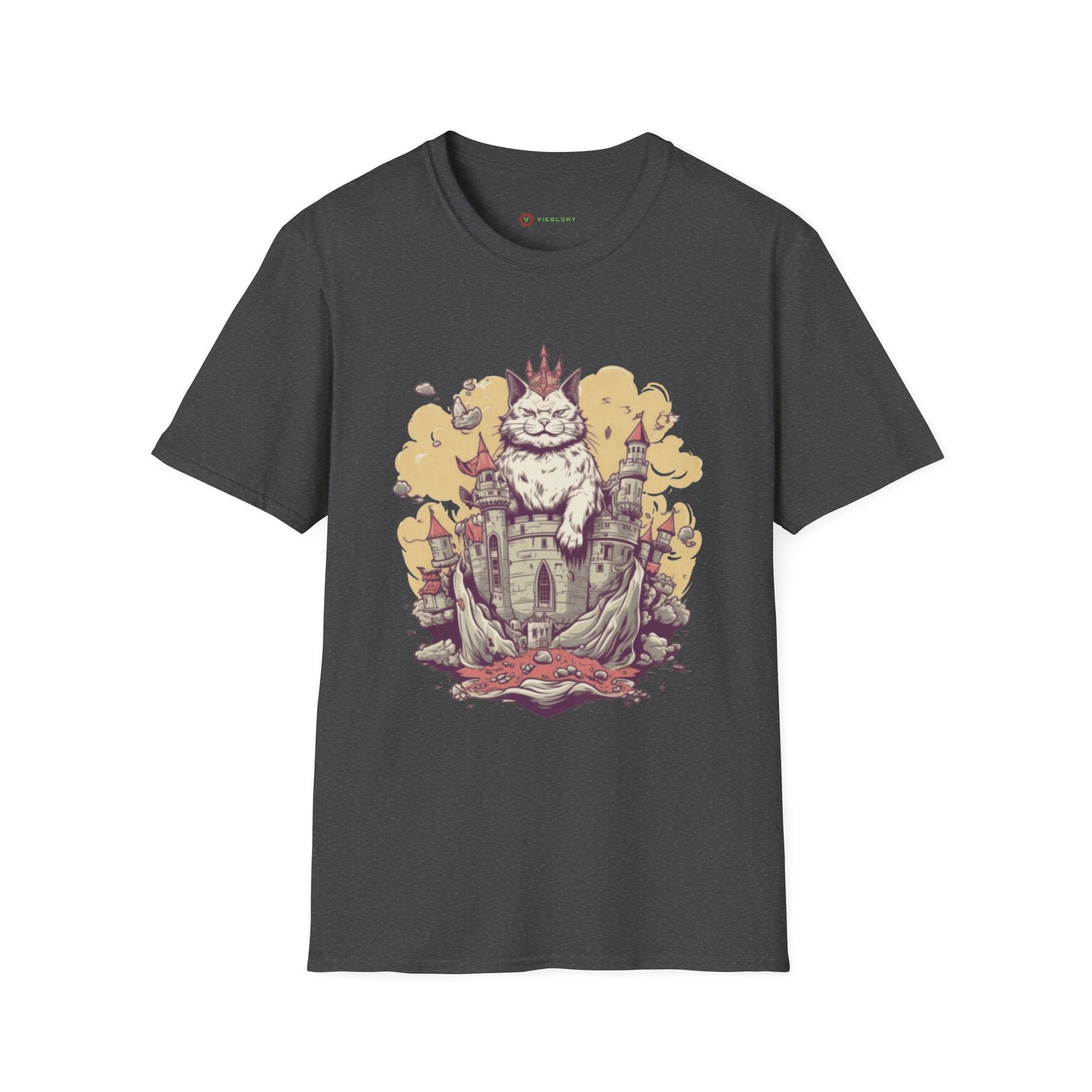 👑 Cat King T-Shirt | Rule Your Wardrobe in Purr-fect Comfort