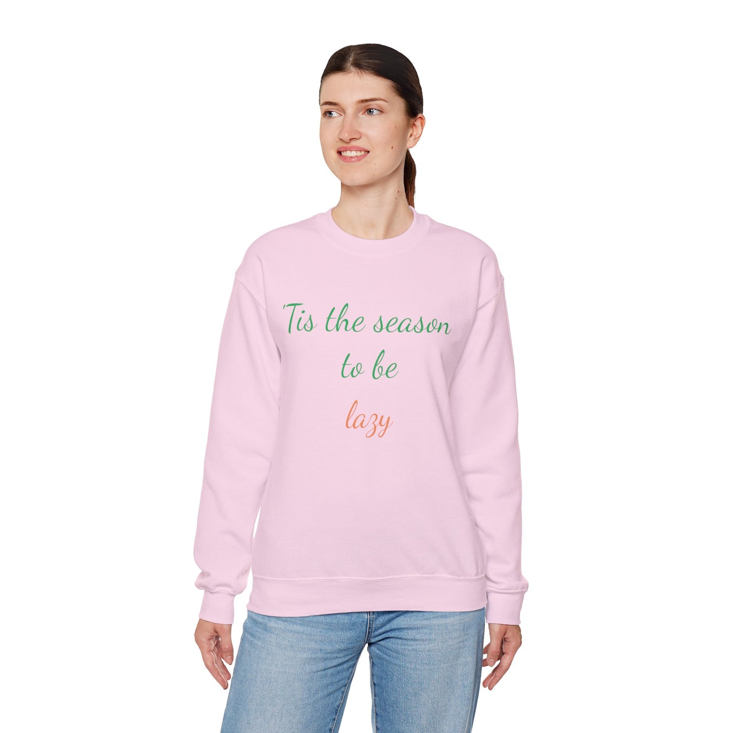 Holiday Lazy Season Unisex Crewneck Sweatshirt