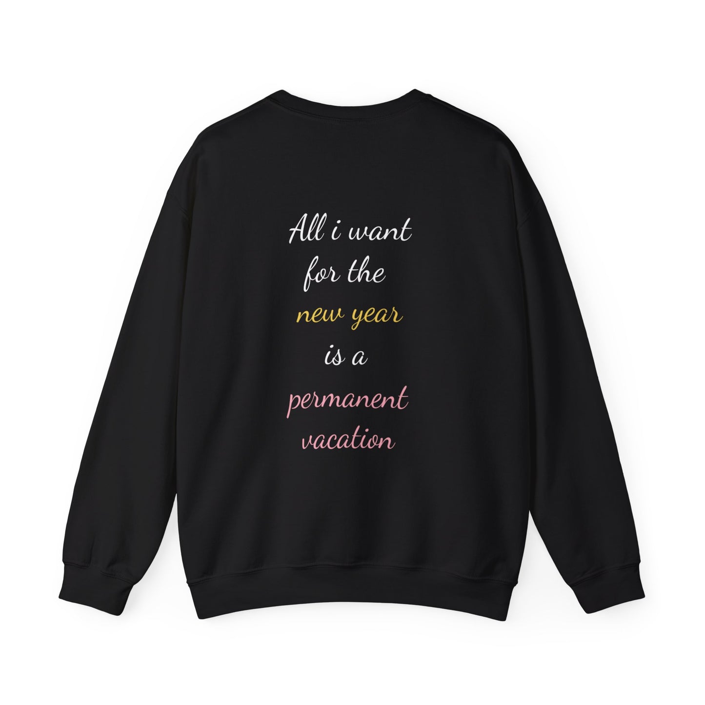 Holiday Lazy Season Unisex Crewneck Sweatshirt