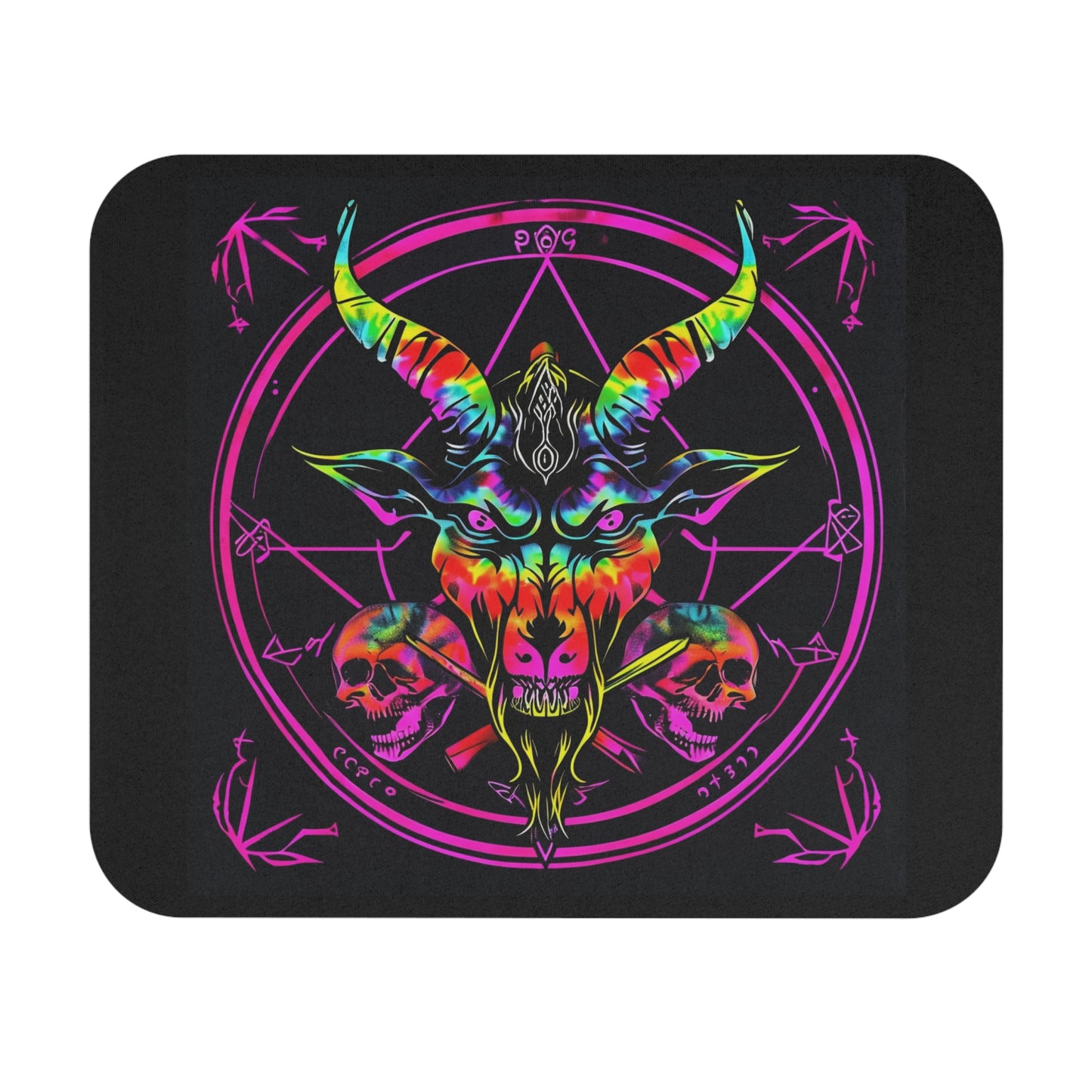 Unleash the Primal Power: Baphomet-Inspired Mouse Pad