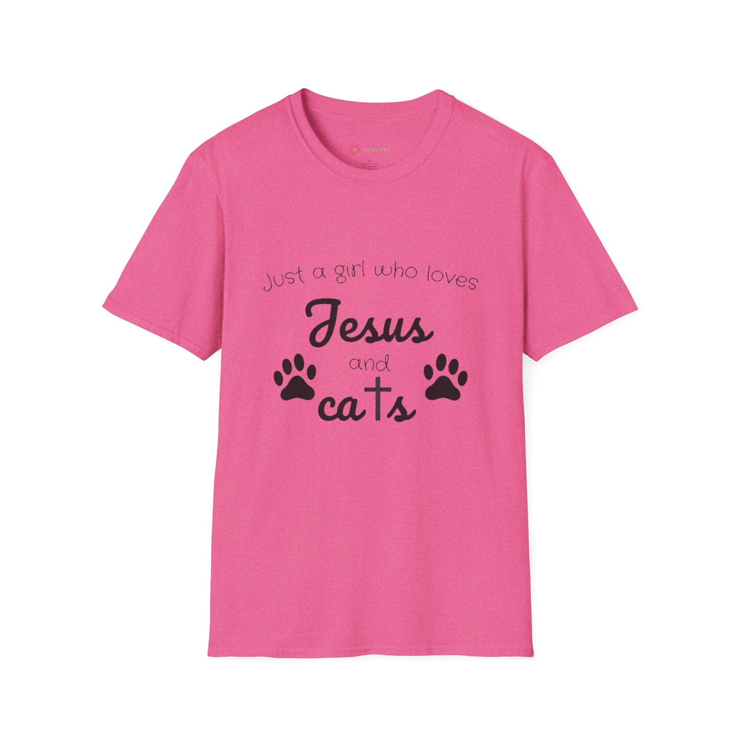 Jesus & Cats Christian Cat Lover Tee | Unique Faith & Feline Gift