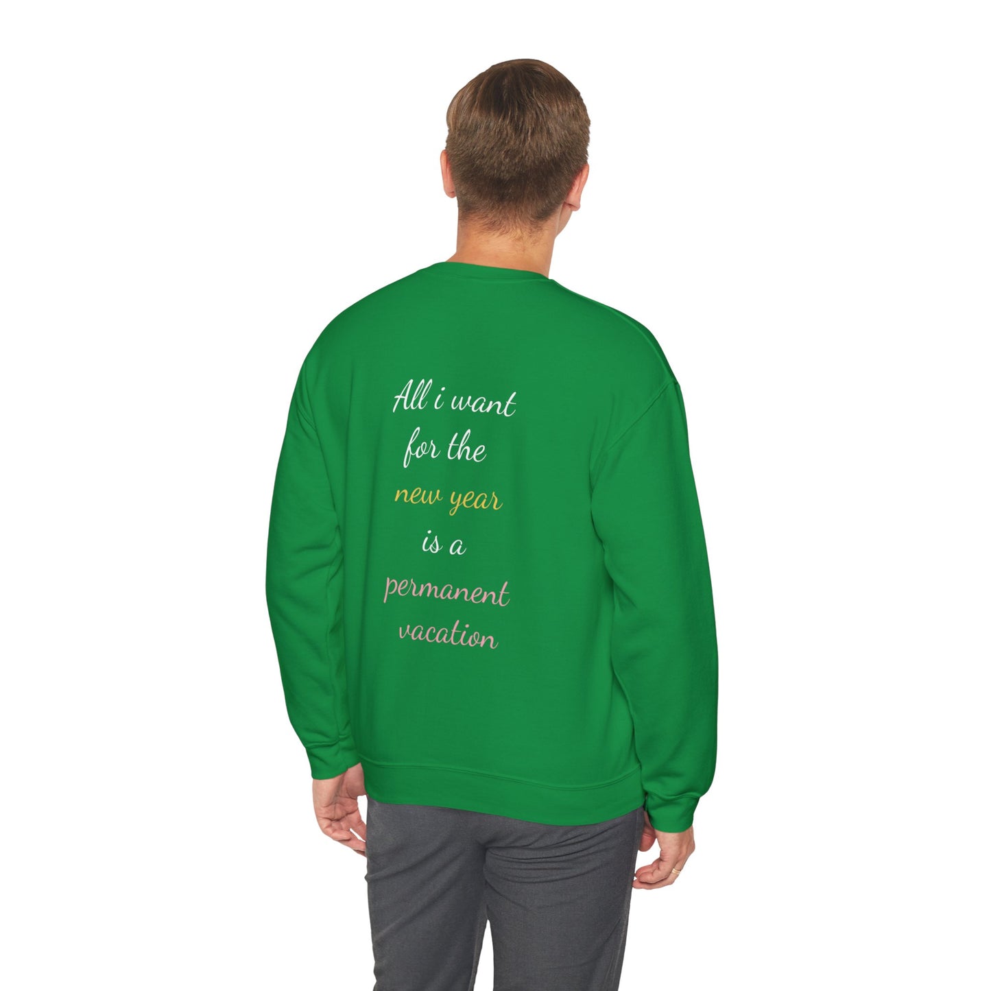 Holiday Lazy Season Unisex Crewneck Sweatshirt