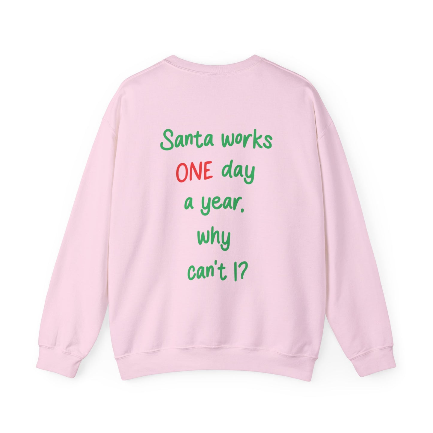 Ho Ho No! Funny Holiday Crewneck Sweatshirt