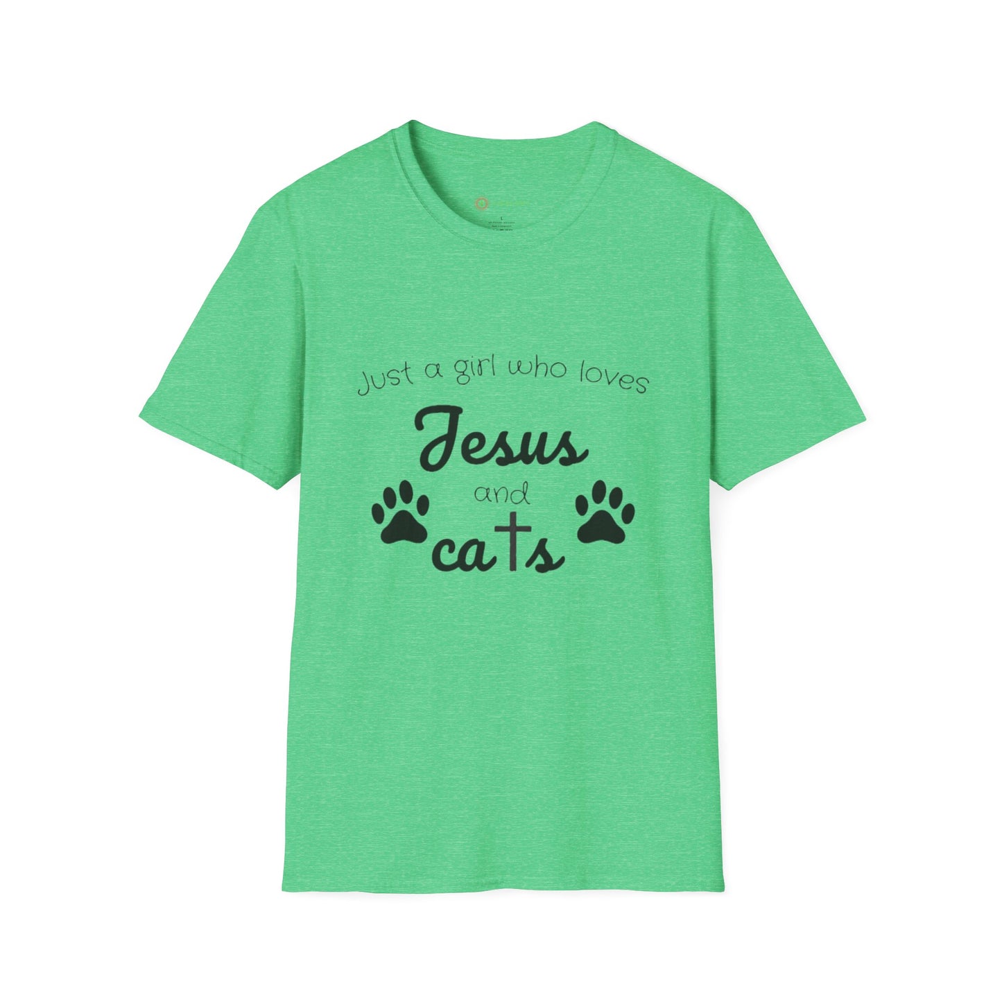 Jesus & Cats Christian Cat Lover Tee | Unique Faith & Feline Gift