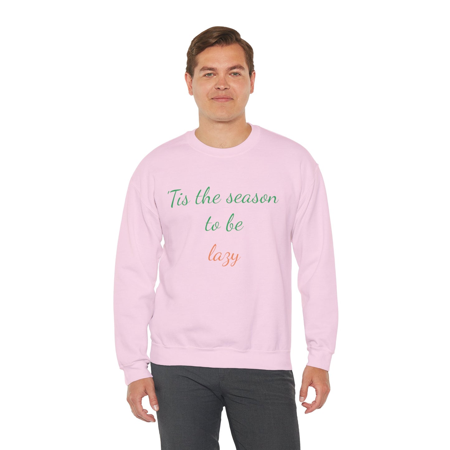 Holiday Lazy Season Unisex Crewneck Sweatshirt