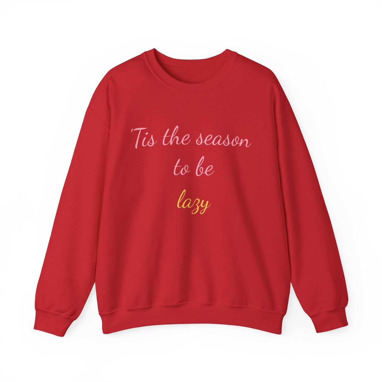 Holiday Lazy Season Unisex Crewneck Sweatshirt