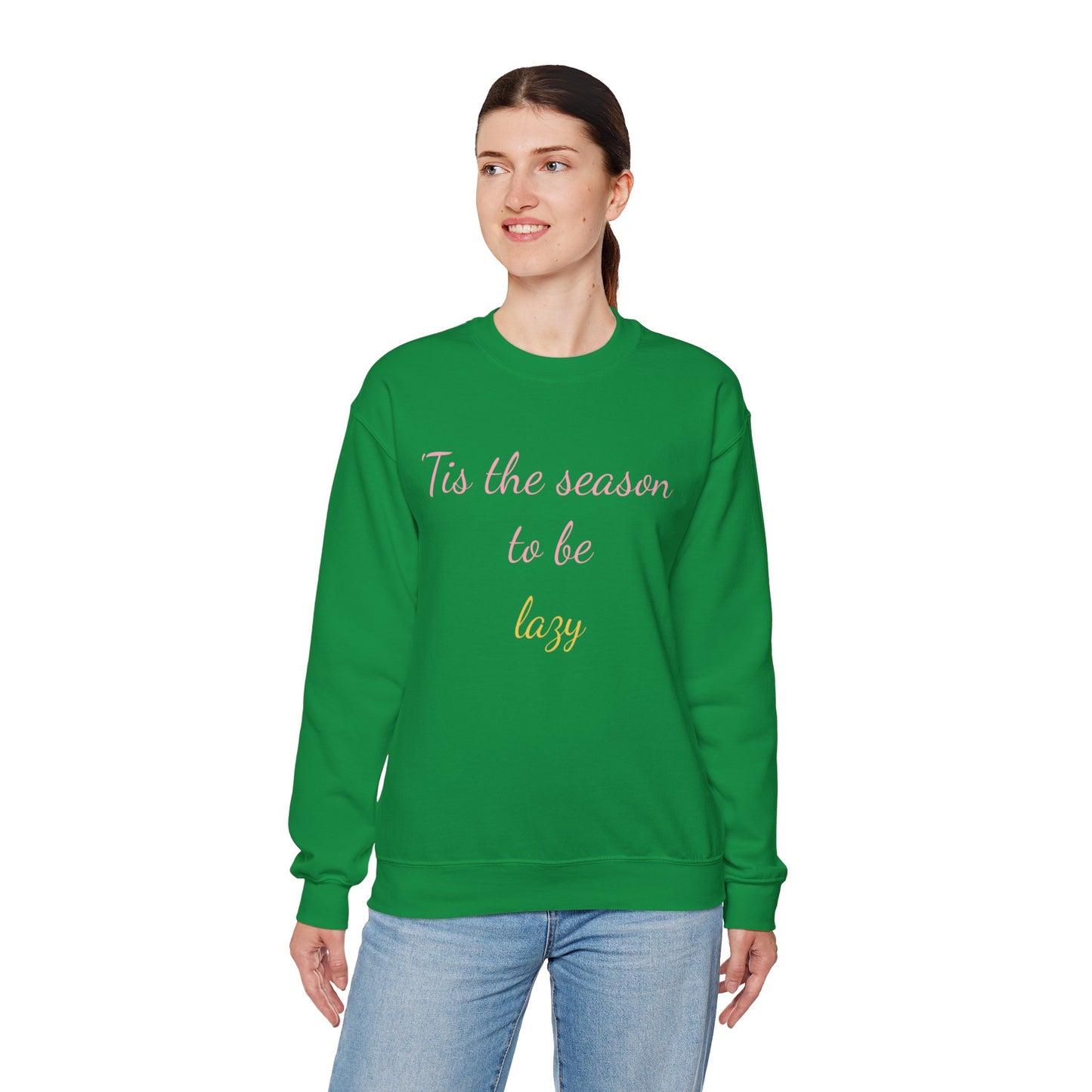 Holiday Lazy Season Unisex Crewneck Sweatshirt