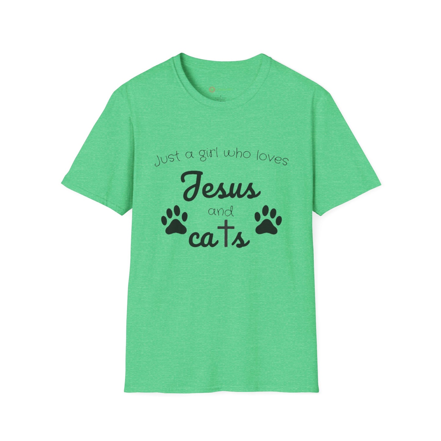 Jesus & Cats Christian Cat Lover Tee | Unique Faith & Feline Gift