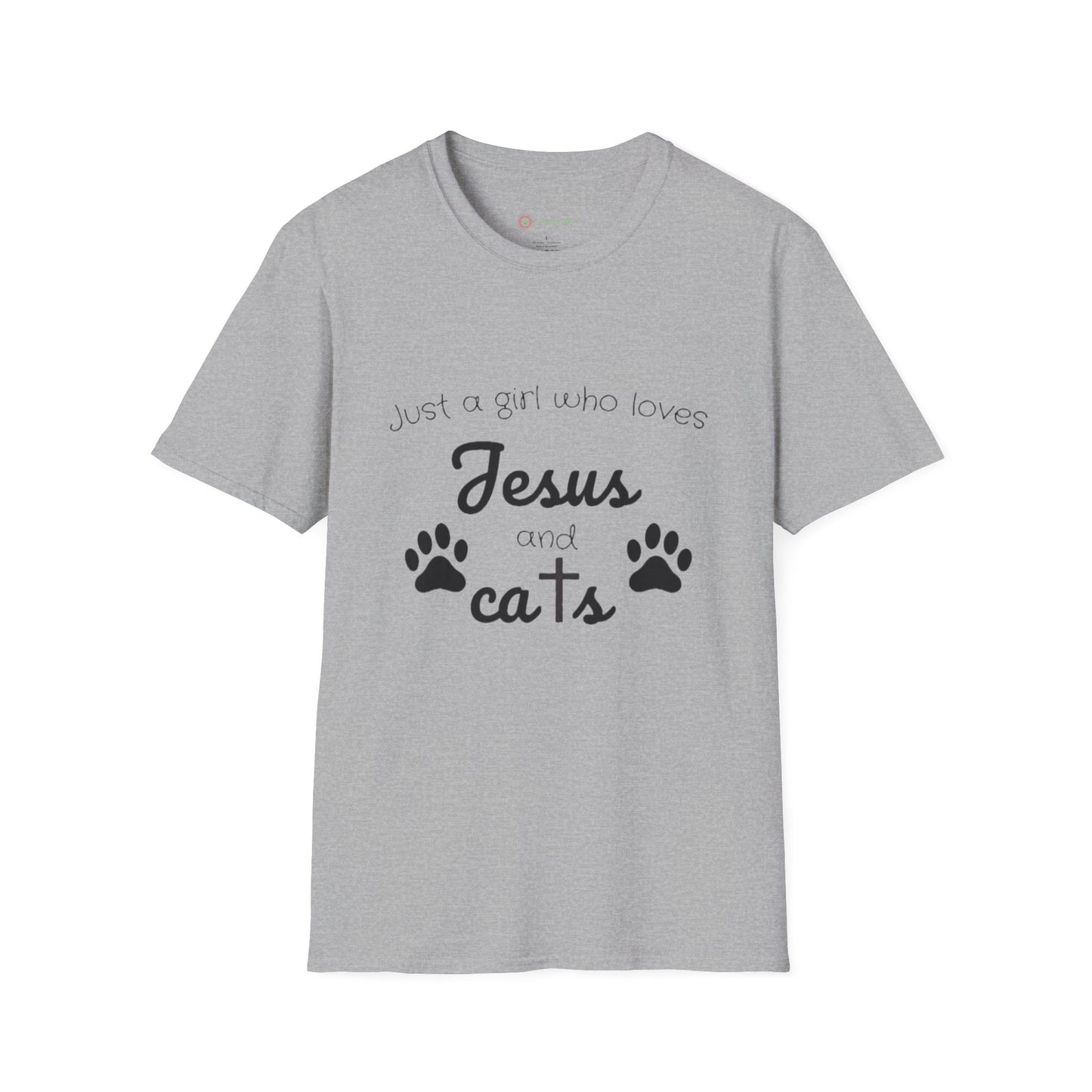 Jesus & Cats Christian Cat Lover Tee | Unique Faith & Feline Gift