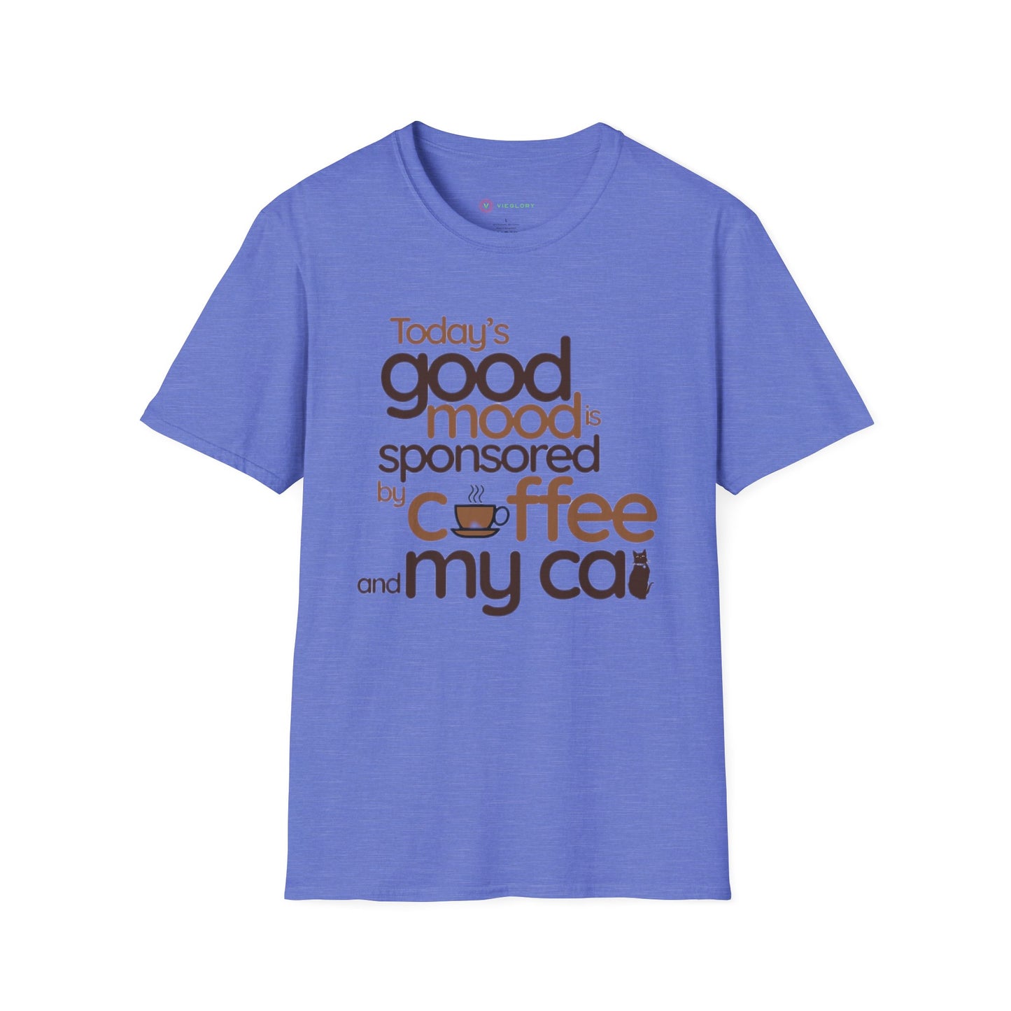 Coffee & Cats Kind of Day – Funny Cat Lover T-Shirt for Caffeine Addicts