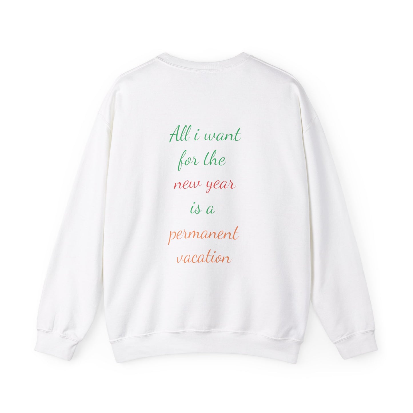 Holiday Lazy Season Unisex Crewneck Sweatshirt