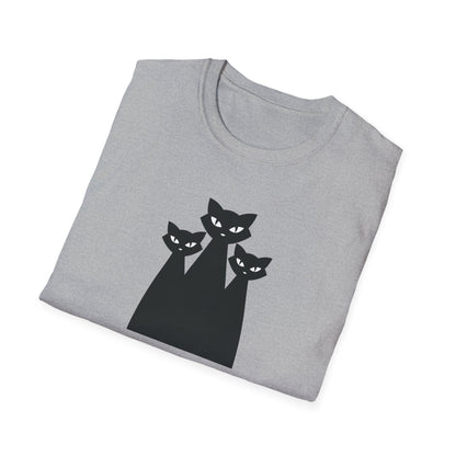 🔮 Mystic Prophecy Cats T-Shirt – Witchy, Spooky & Purrfectly Mysterious 🐈‍⬛