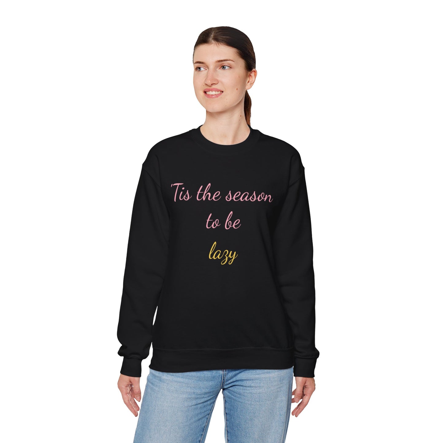 Holiday Lazy Season Unisex Crewneck Sweatshirt