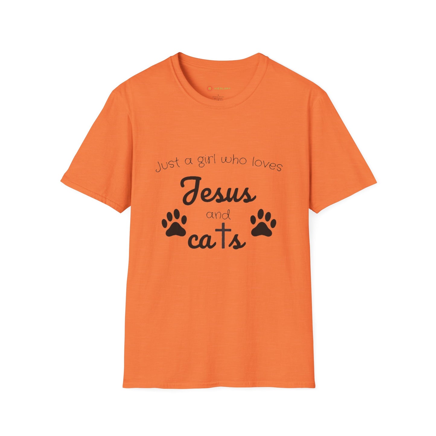 Jesus & Cats Christian Cat Lover Tee | Unique Faith & Feline Gift