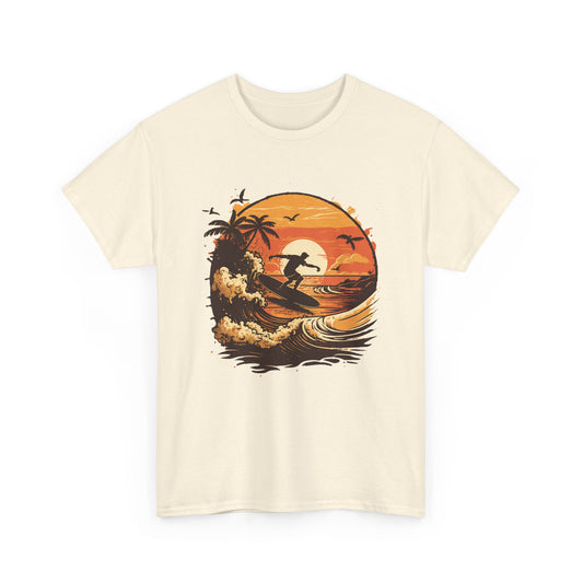 Sun-Kissed Savage: Ride the Crimson Tide Tee