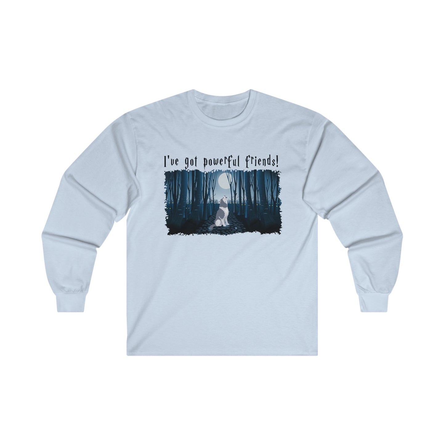 Howl with the Pack: Lone Wolf Long Sleeve Tee