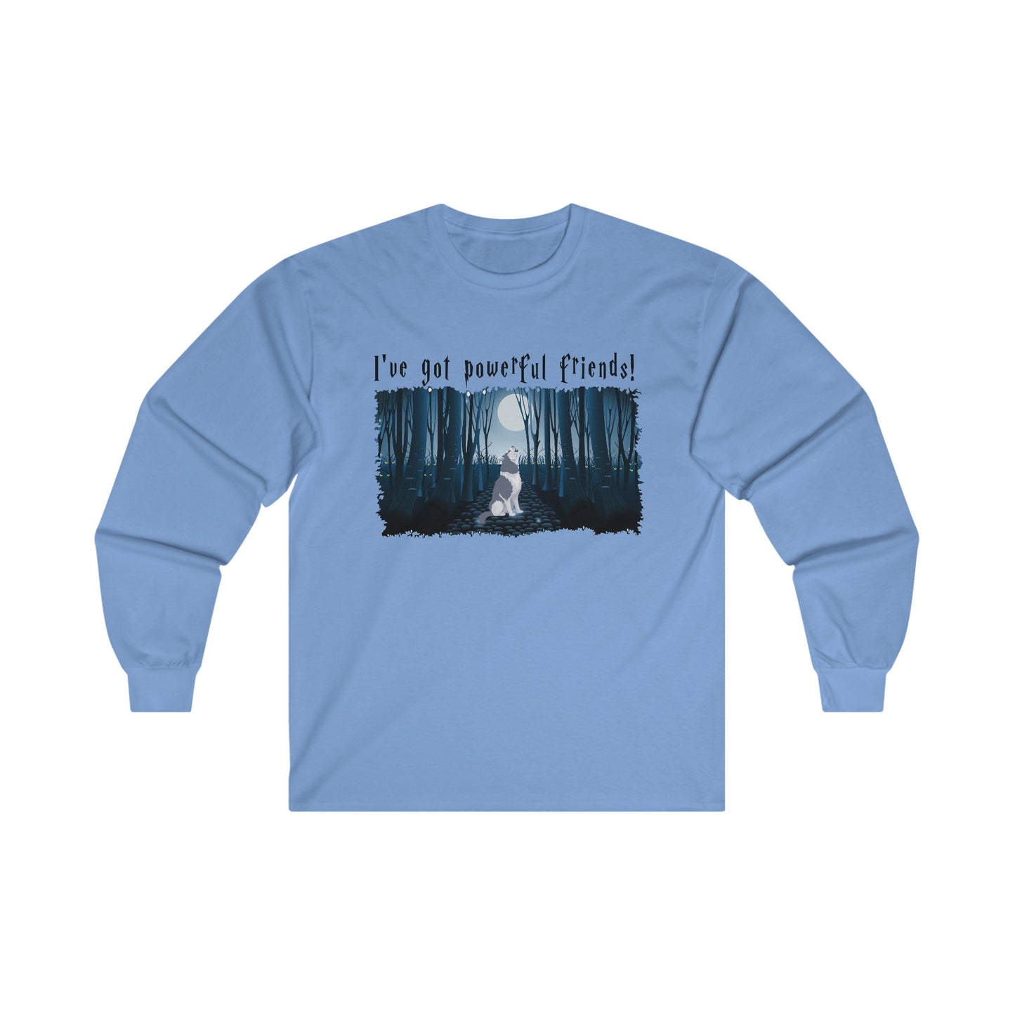 Howl with the Pack: Lone Wolf Long Sleeve Tee