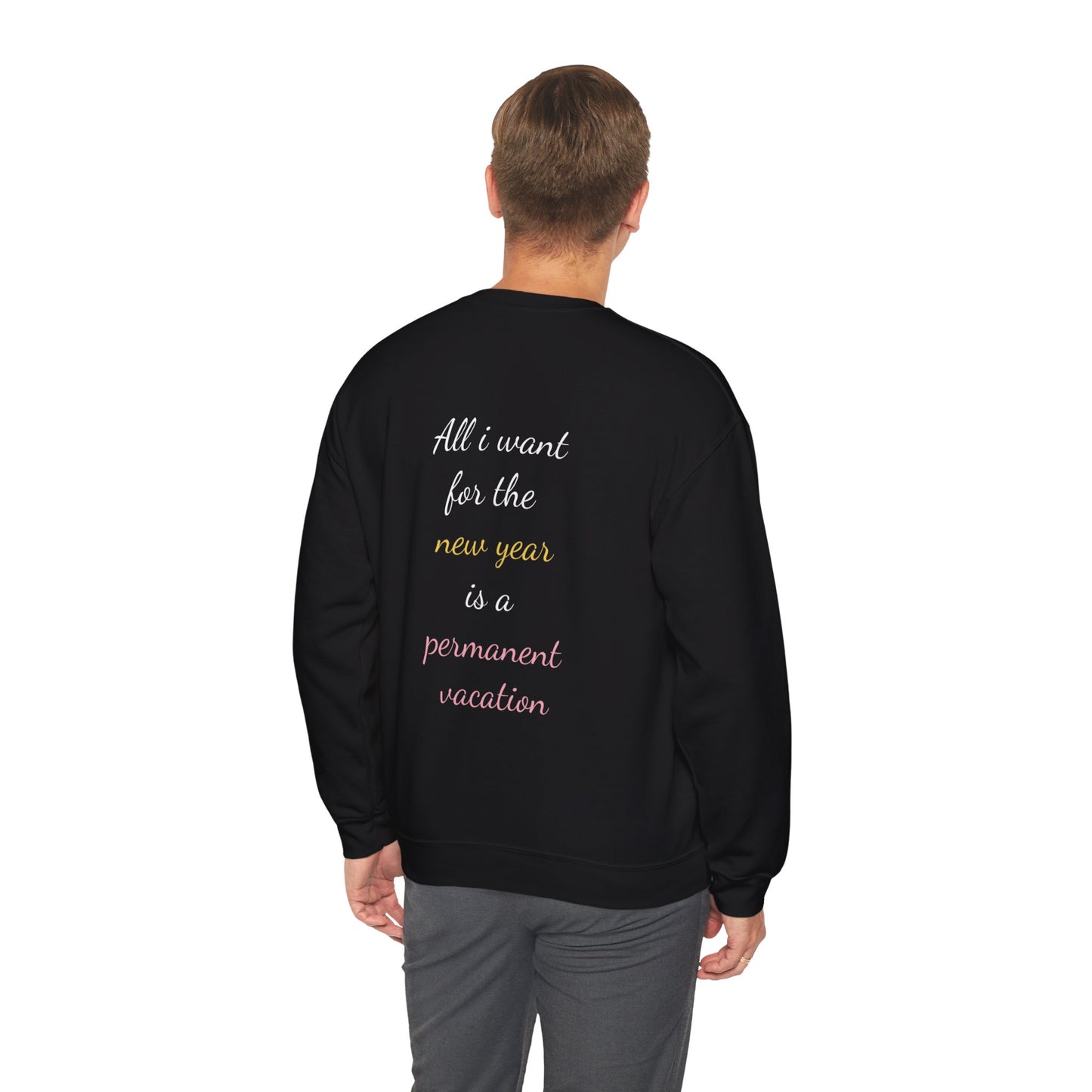 Holiday Lazy Season Unisex Crewneck Sweatshirt