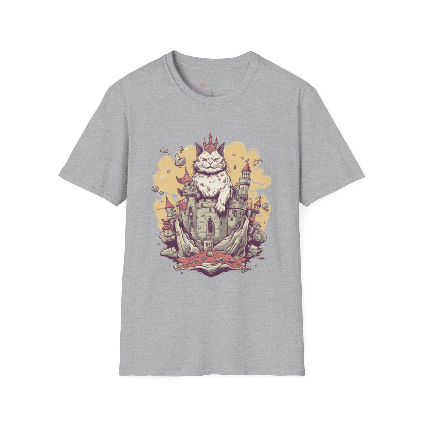 👑 Cat King T-Shirt | Rule Your Wardrobe in Purr-fect Comfort