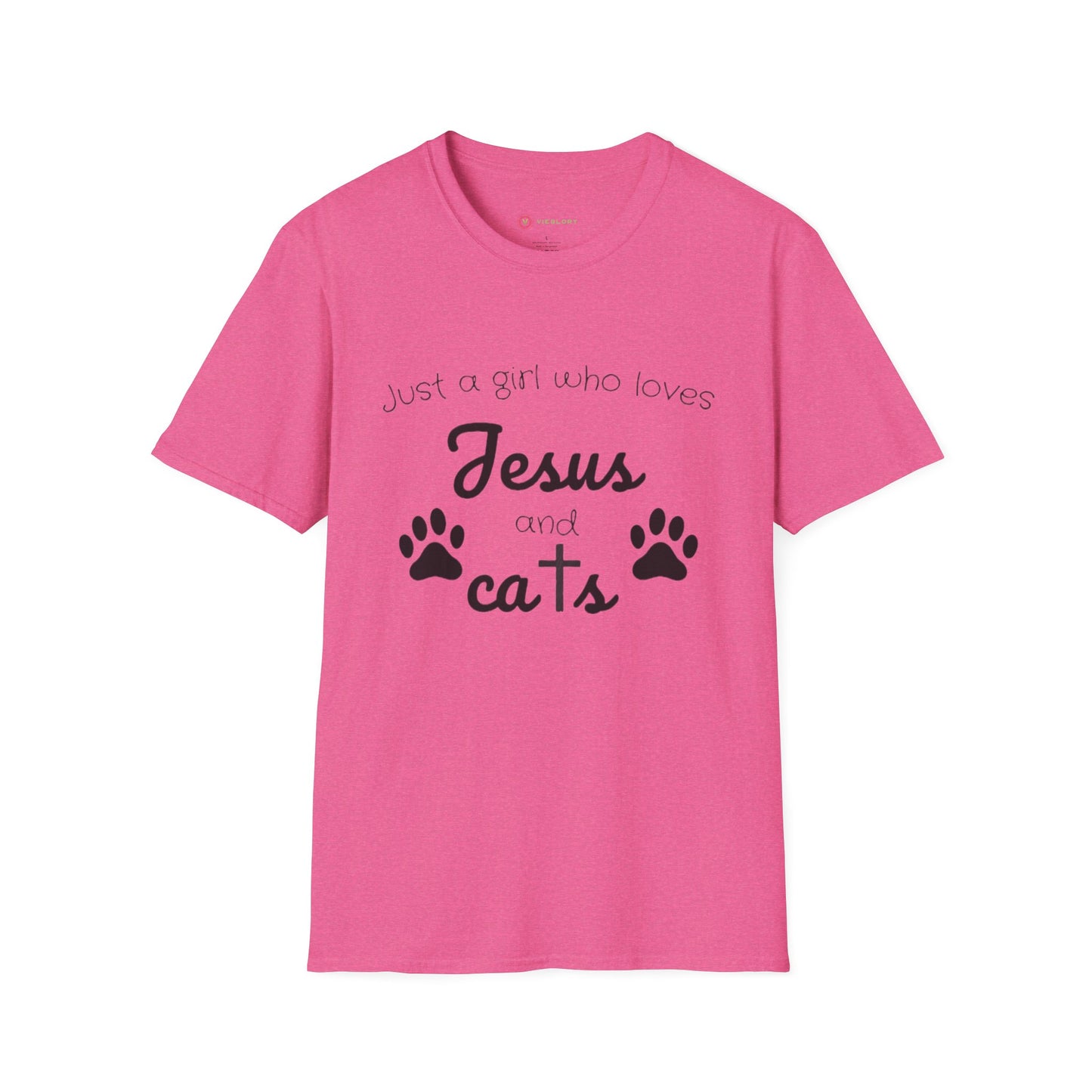 Jesus & Cats Christian Cat Lover Tee | Unique Faith & Feline Gift
