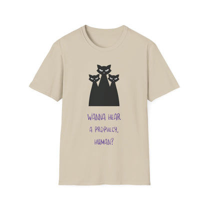 🔮 Mystic Prophecy Cats T-Shirt – Witchy, Spooky & Purrfectly Mysterious 🐈‍⬛