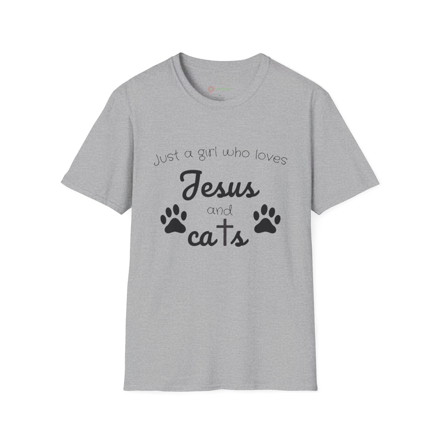 Jesus & Cats Christian Cat Lover Tee | Unique Faith & Feline Gift