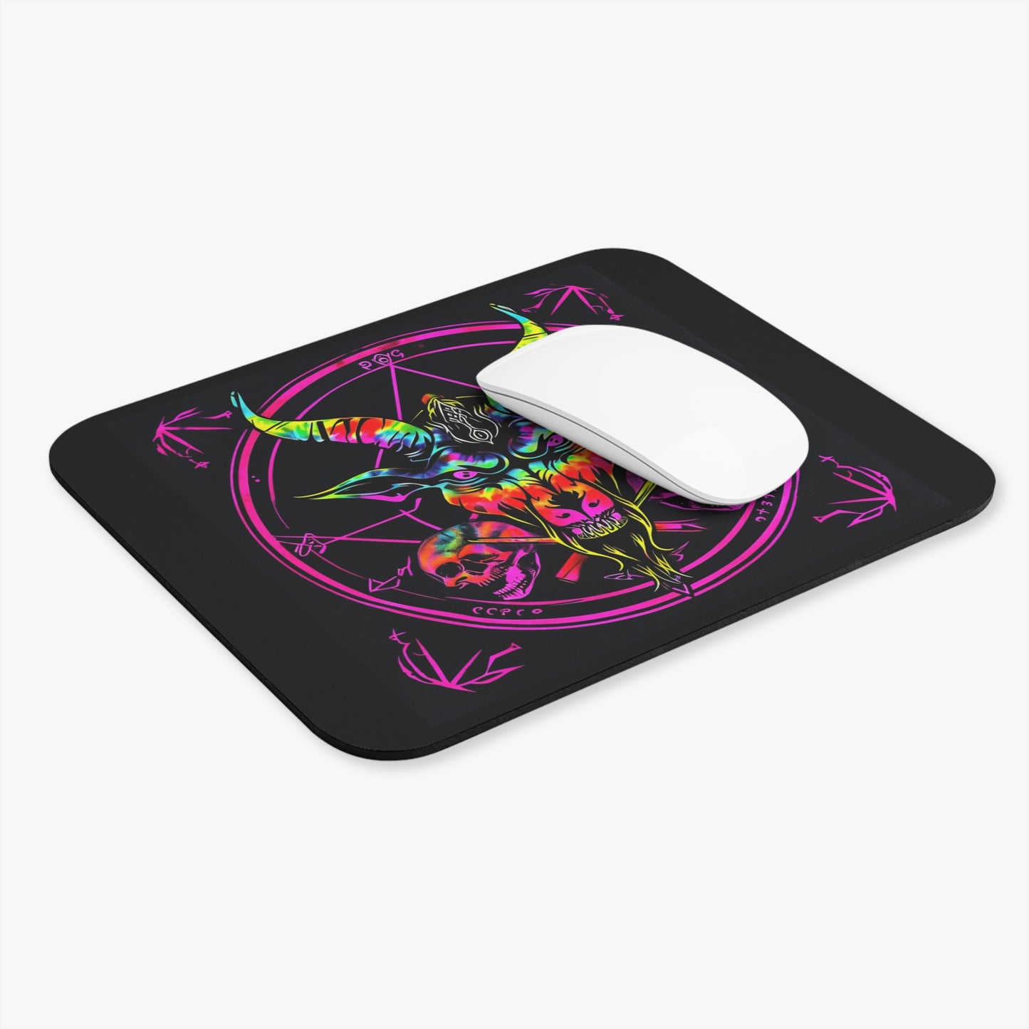 Unleash the Primal Power: Baphomet-Inspired Mouse Pad