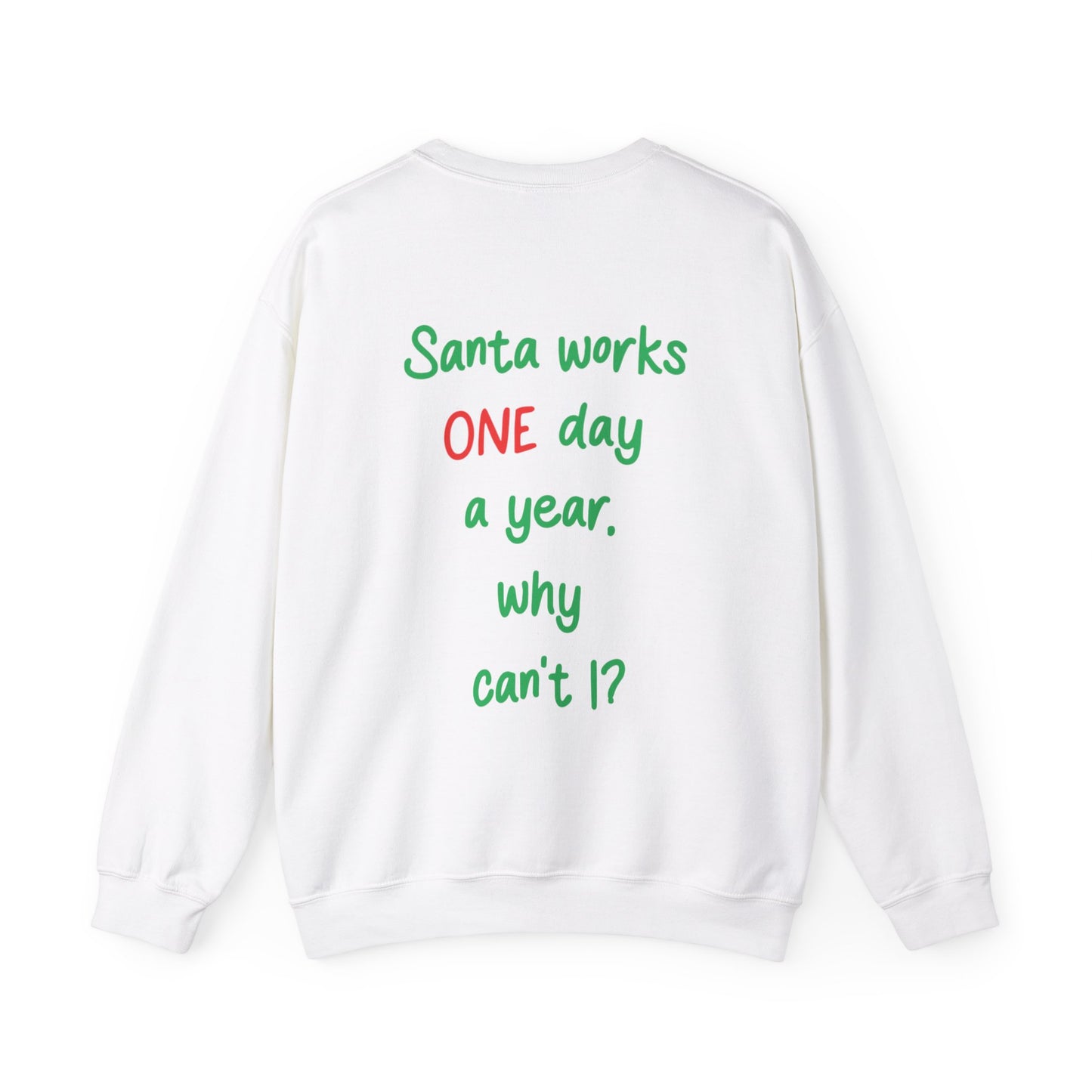 Ho Ho No! Funny Holiday Crewneck Sweatshirt