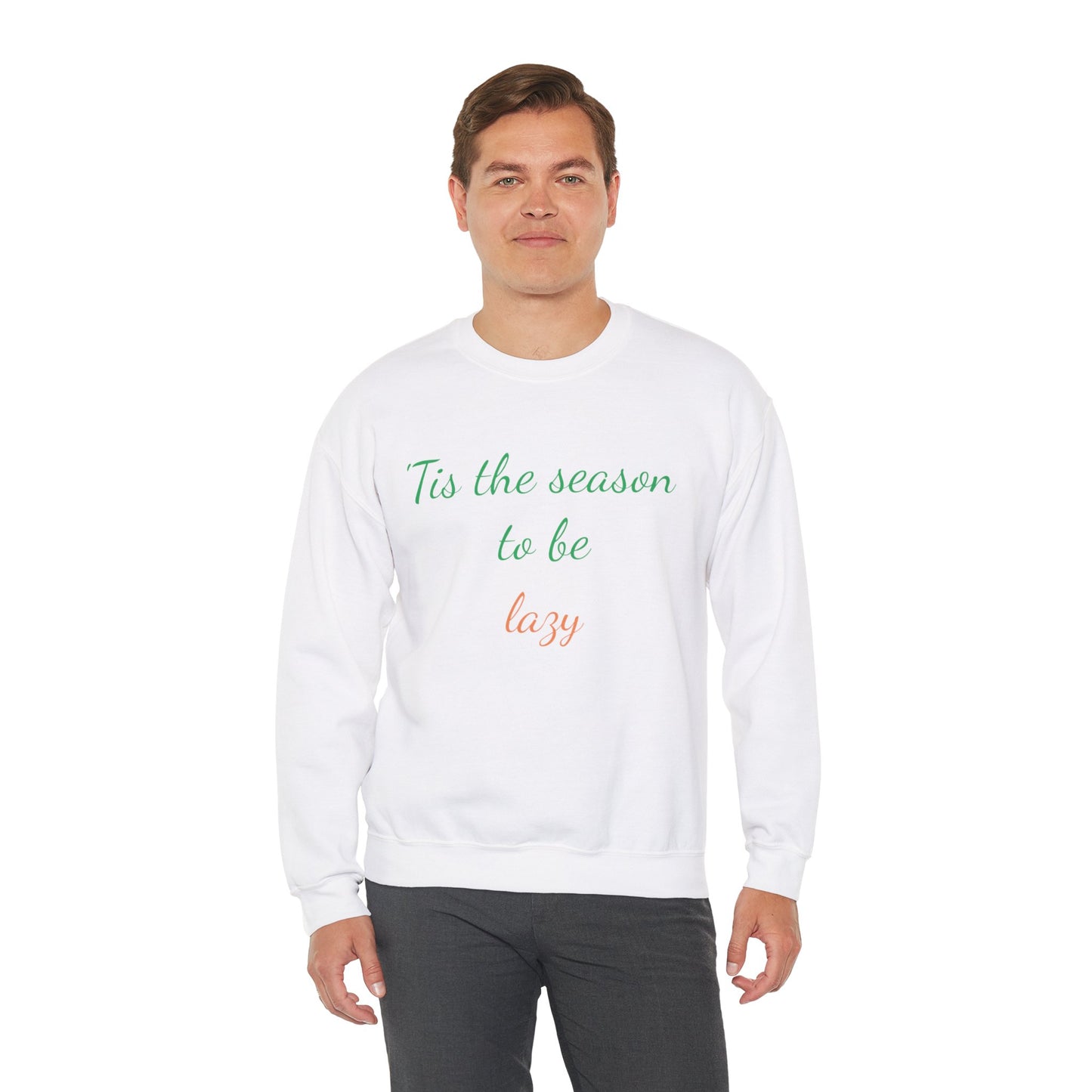 Holiday Lazy Season Unisex Crewneck Sweatshirt