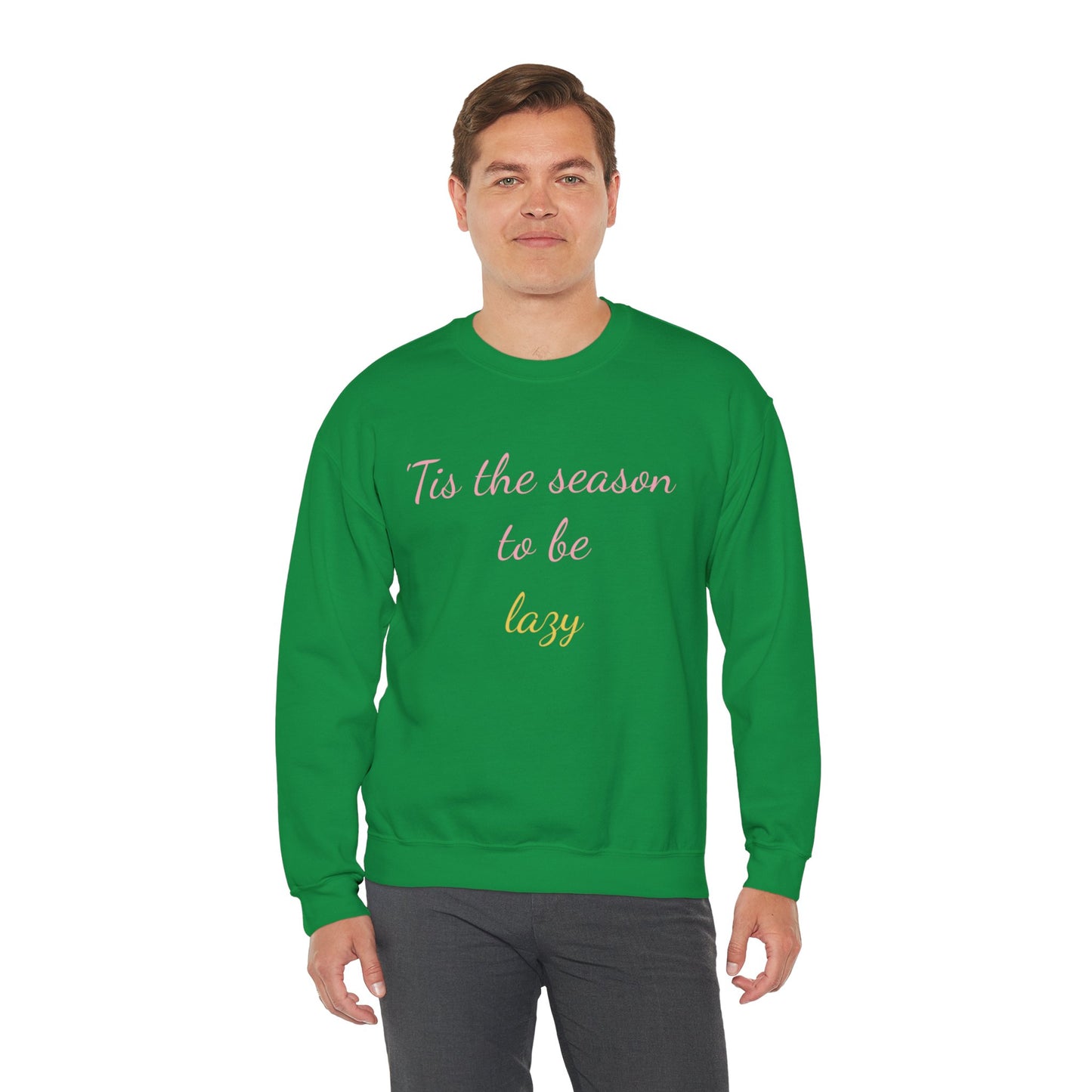 Holiday Lazy Season Unisex Crewneck Sweatshirt