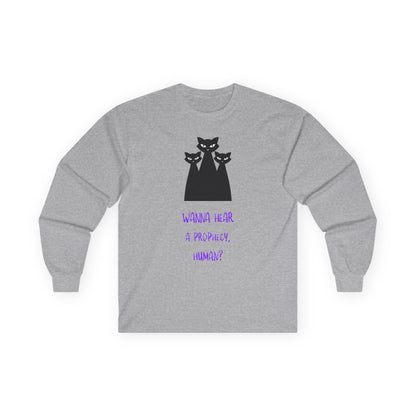 Cat Prophecy Long Sleeve Tee