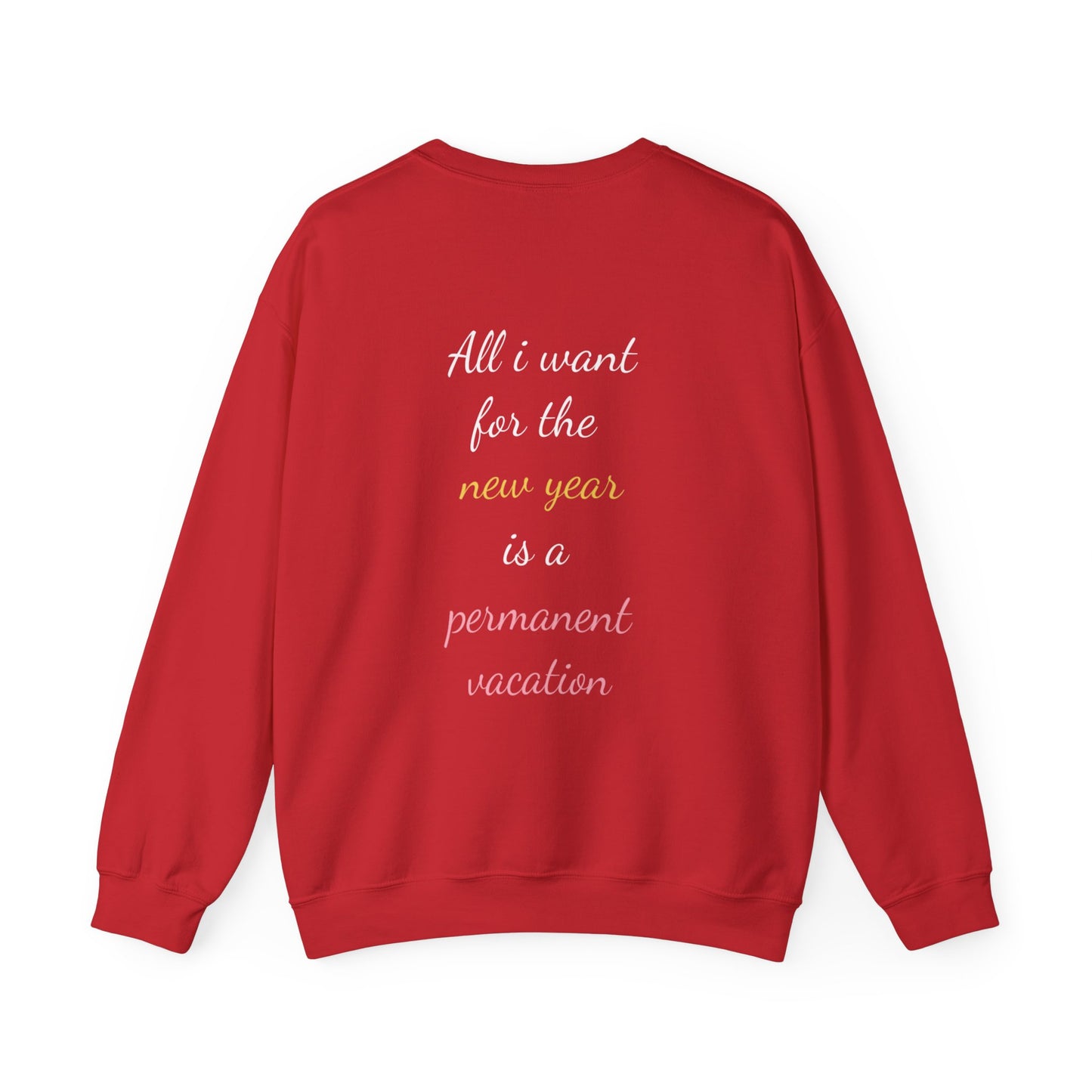 Holiday Lazy Season Unisex Crewneck Sweatshirt