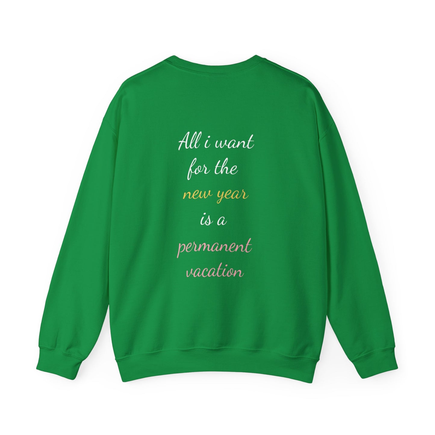 Holiday Lazy Season Unisex Crewneck Sweatshirt