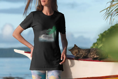 Captain Kitty vs. Cthulhu: Mystic Showdown T-Shirt