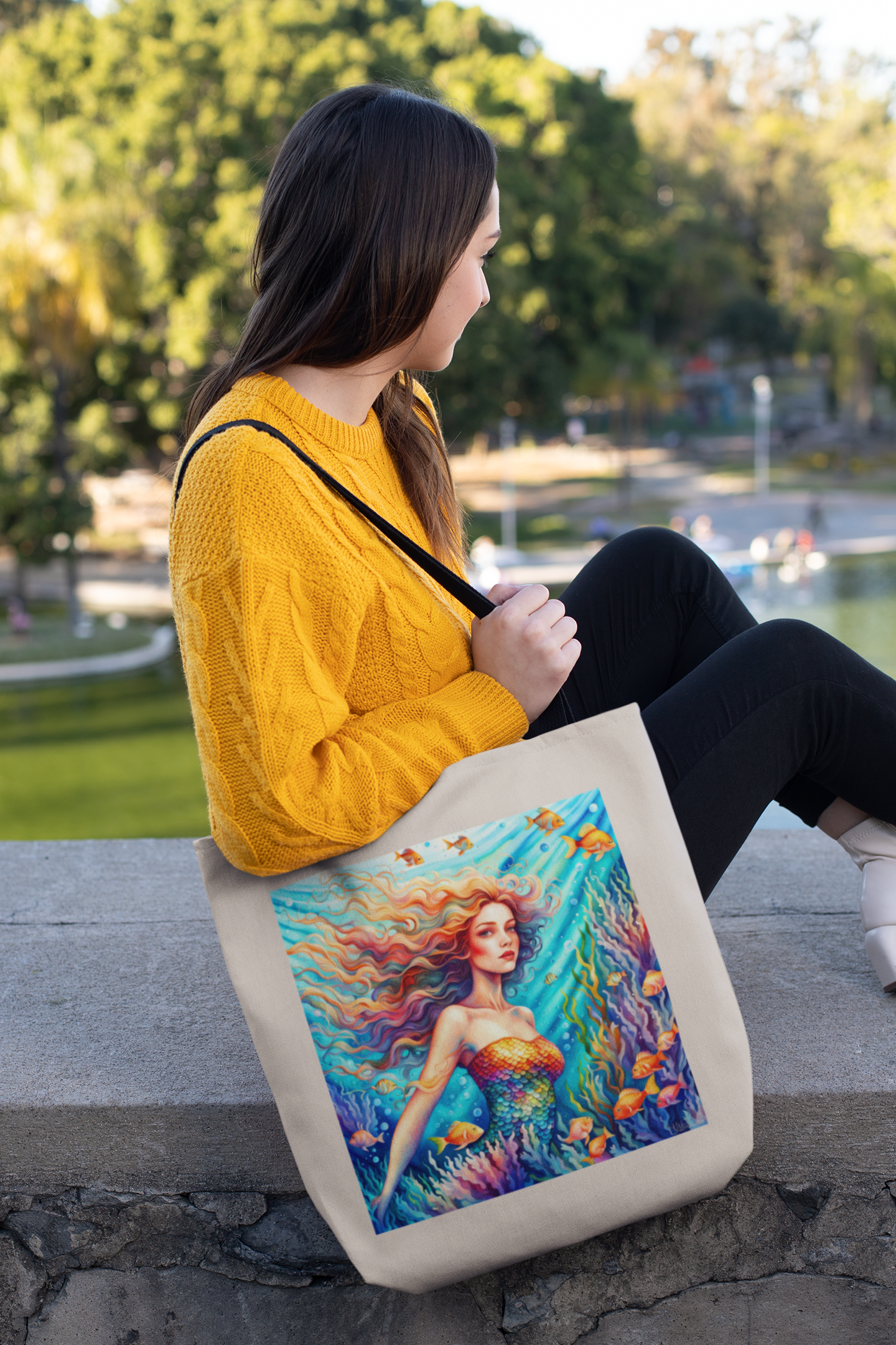 Siren's Song: Technicolor Tides Tote