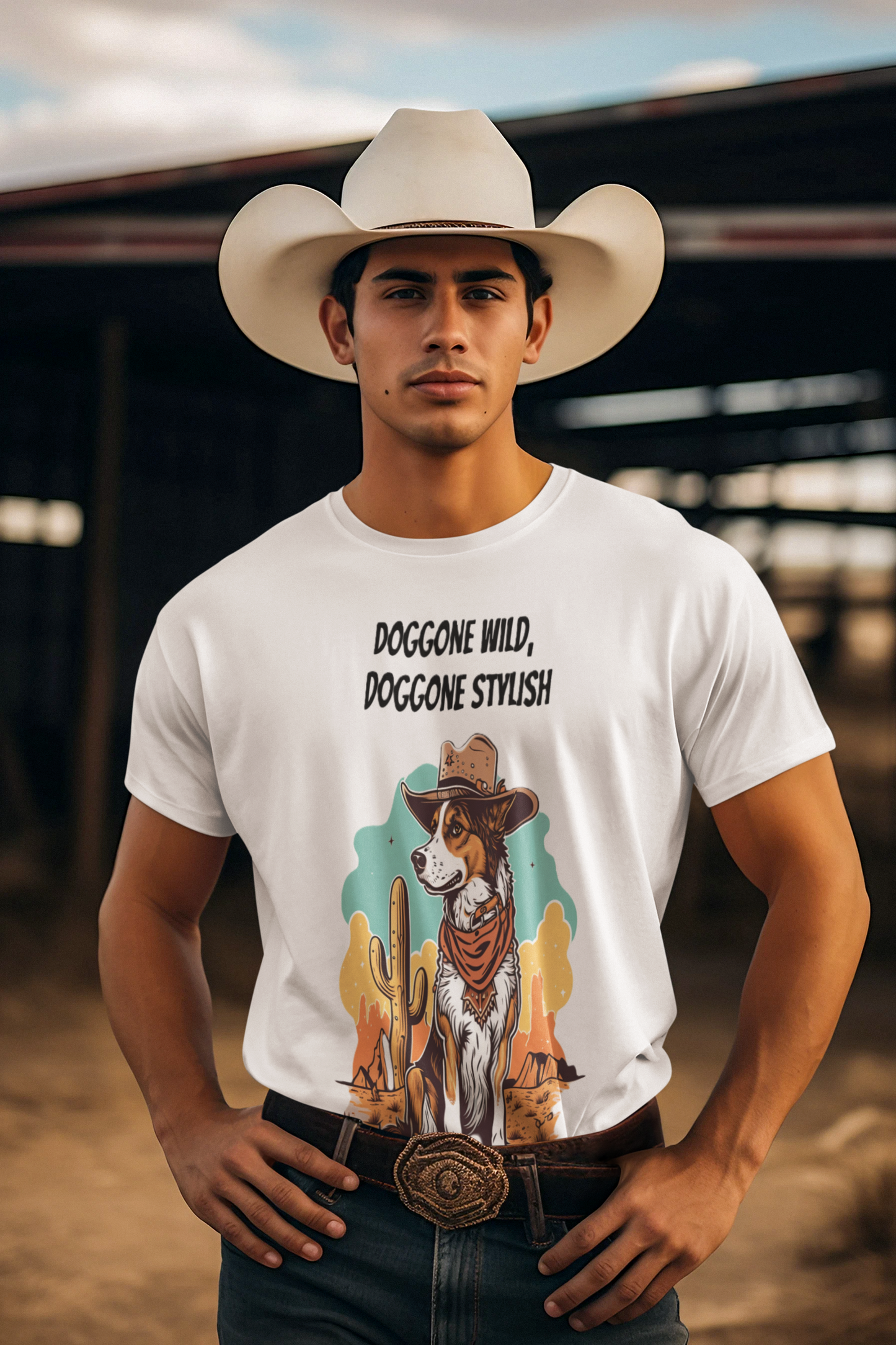 Howdy Partner Dog T-Shirt: Yeehaw Your Way to Comfort!